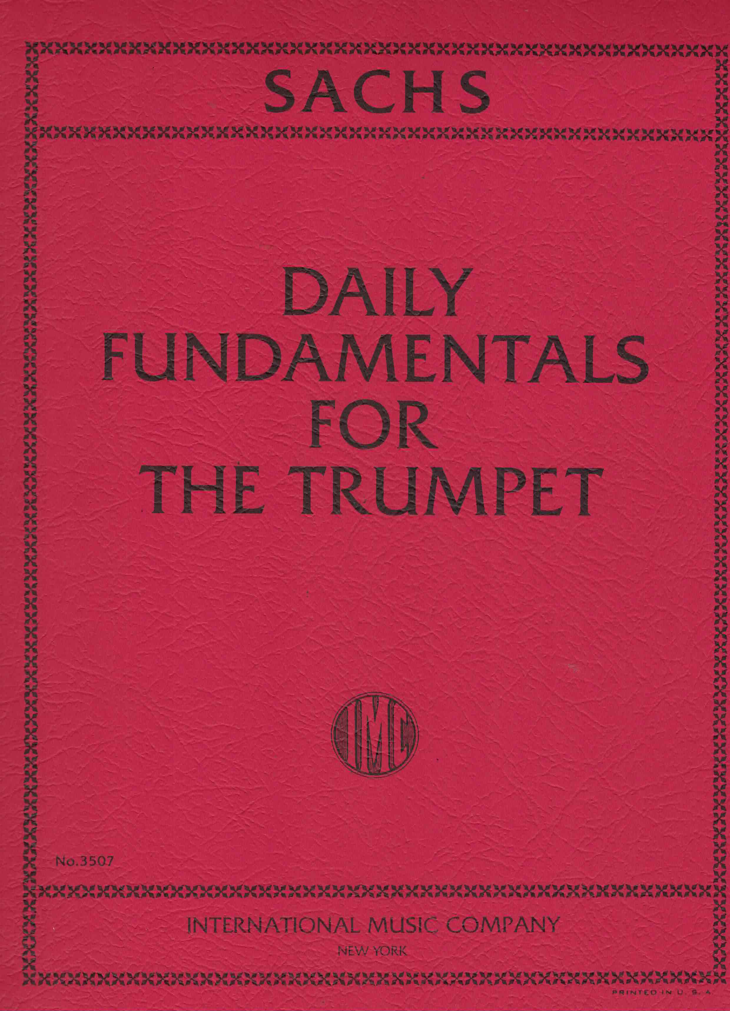 Daily Fundamentals for the Trumpet - Sachs
