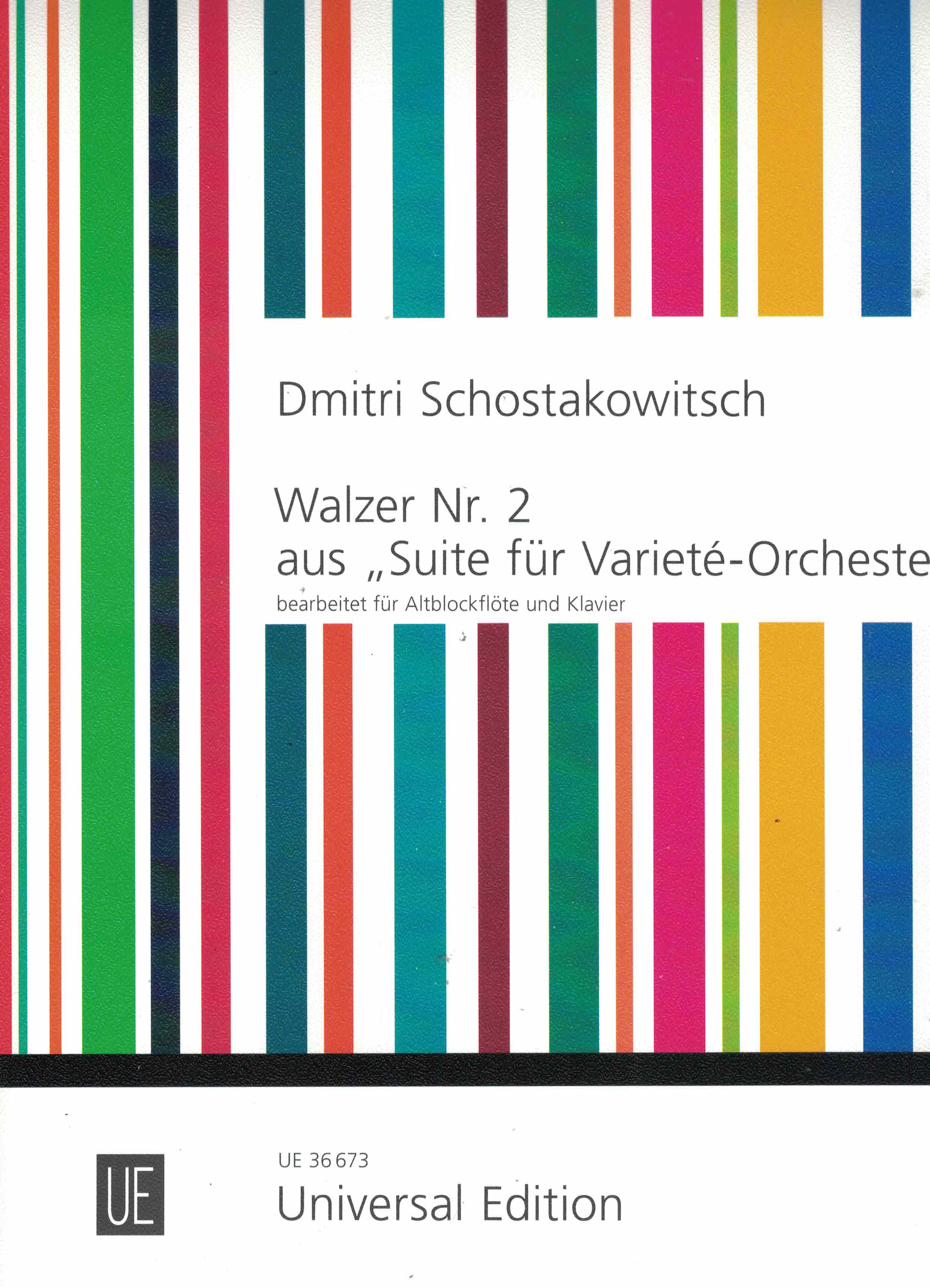 Walzer Nr. 2, Schostakowitsch, Abfl Klav