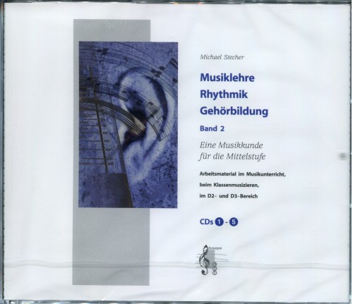 CD Box Musiklehre Rhythmik Gehörbildung 2