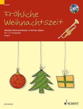 Fröhliche Weihnachtszeit - (1-2) Trompete mit CD