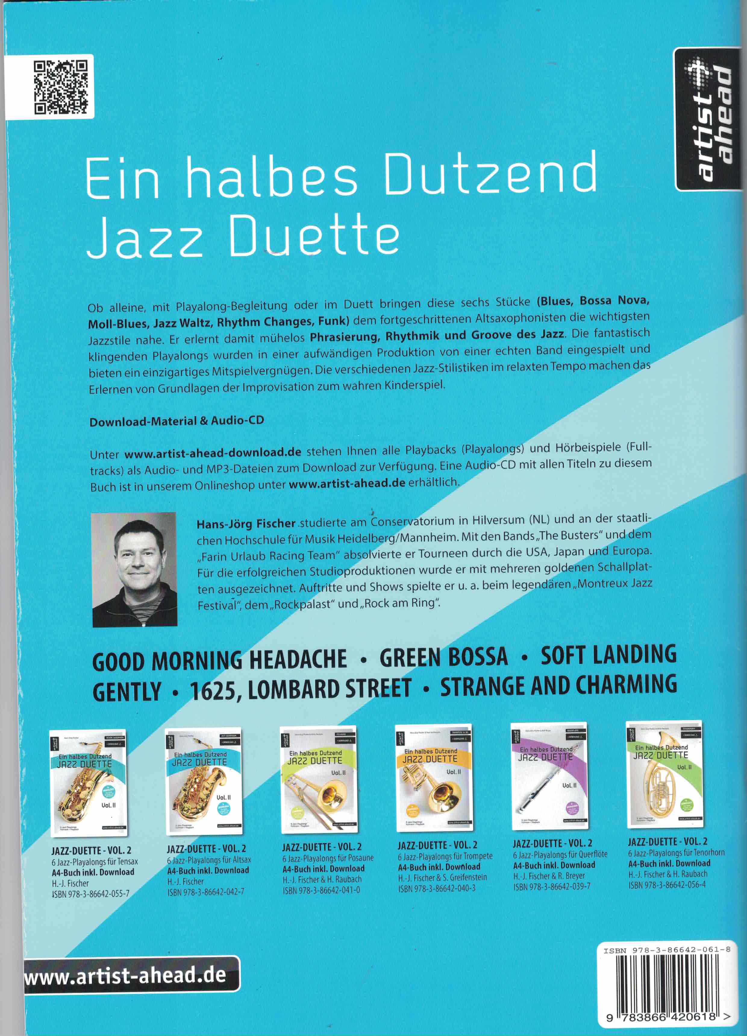 Ein halbes Dutzend Jazz Duette 1 -  Fischer 2 Altsax / Downl.