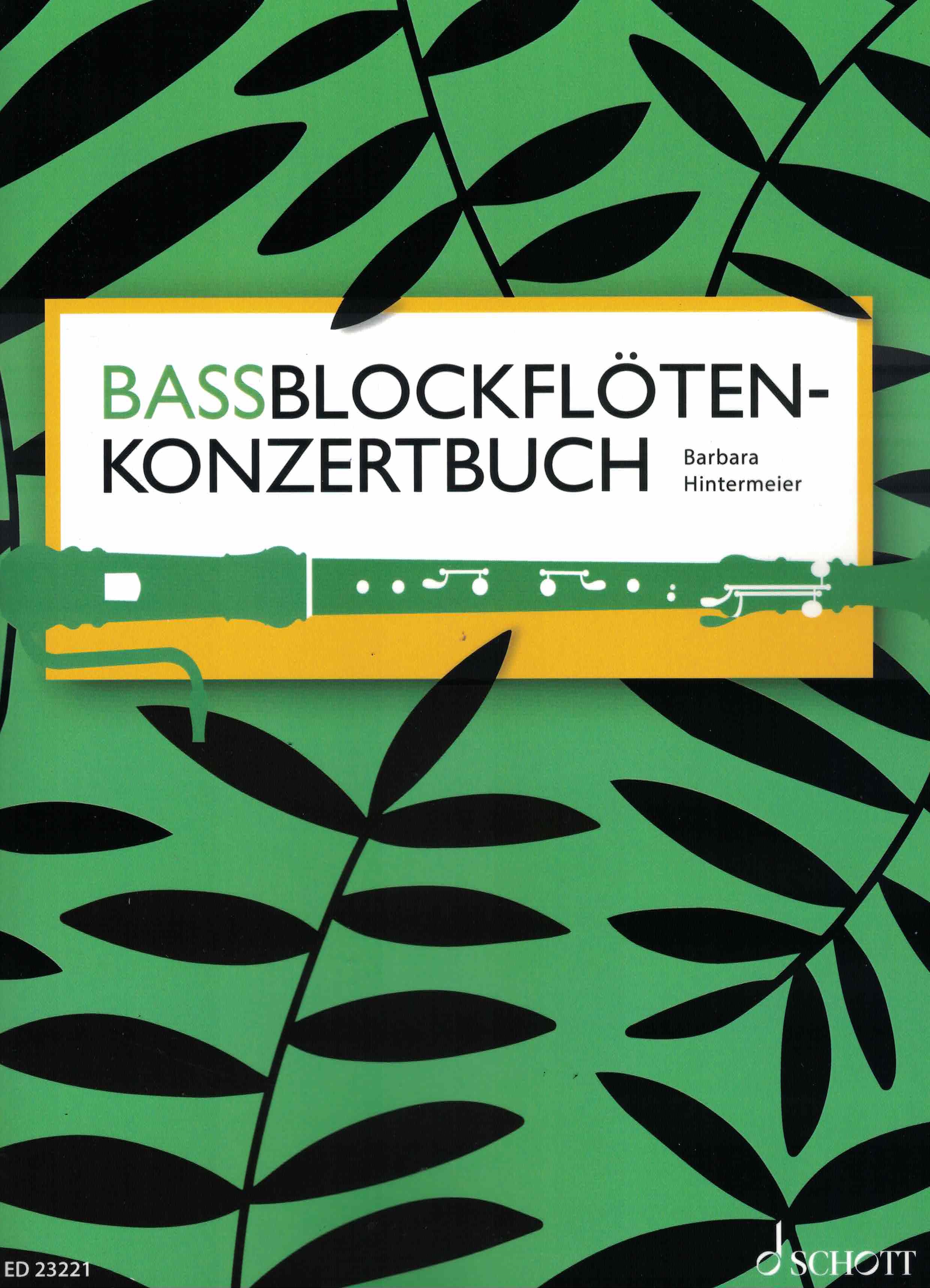 Bassblockflötenkonzertbuch, Barbara Hintermeier