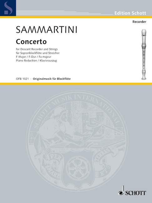 Concerto F-Dur - Sammartini, Sbf