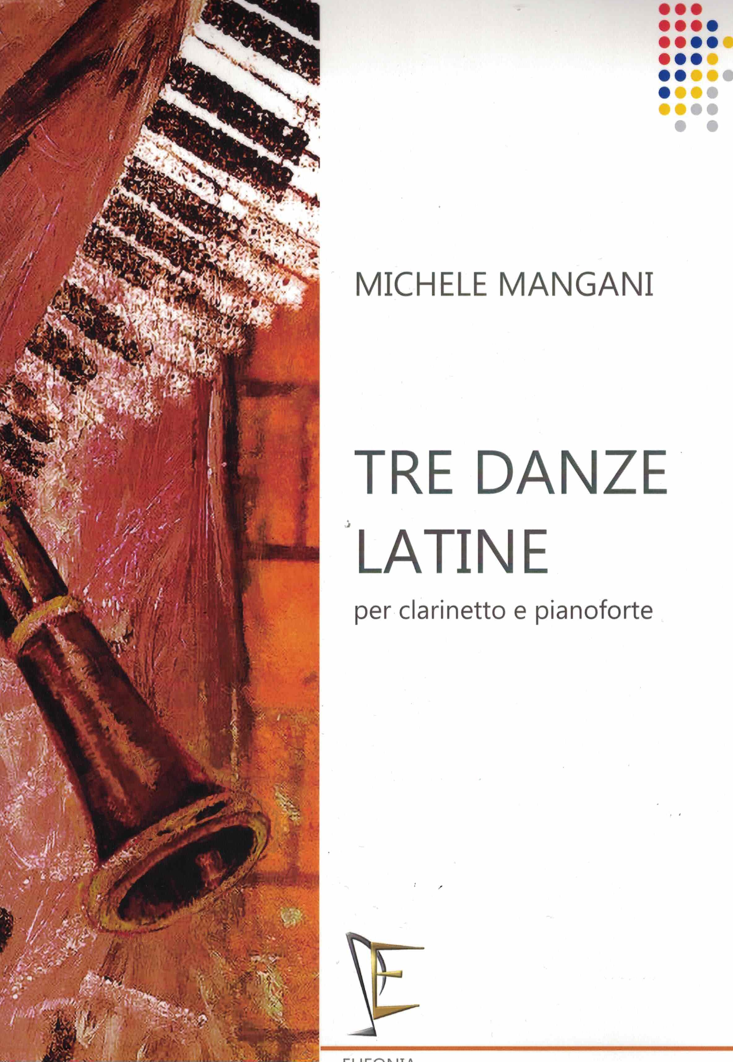 3 Danze Latine - Mangani Klarinette/Klavier