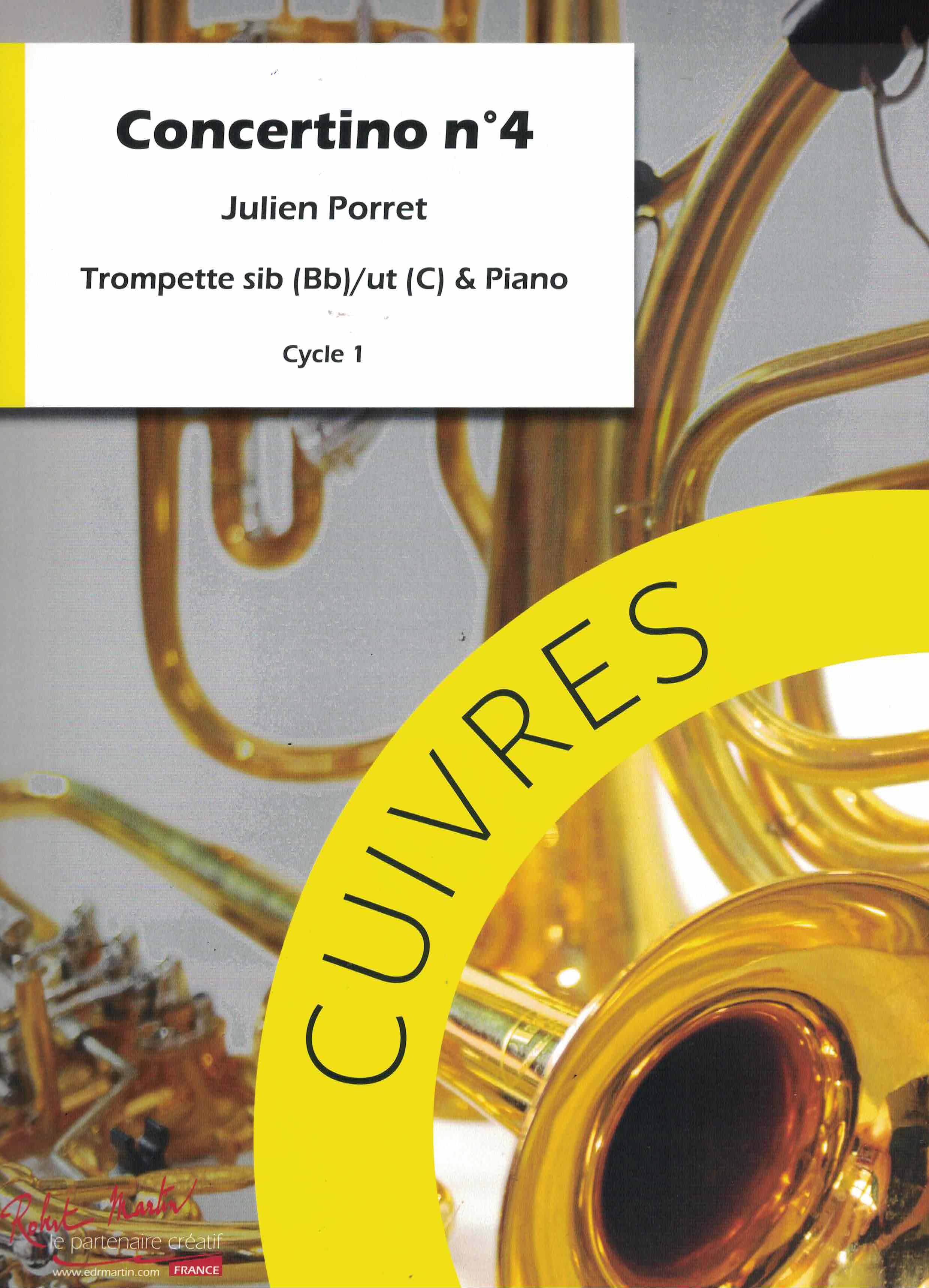 Concertino 4, Julien Porret, Trp Klav