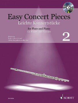 Easy Concert Pieces 2, Querflöte Klav