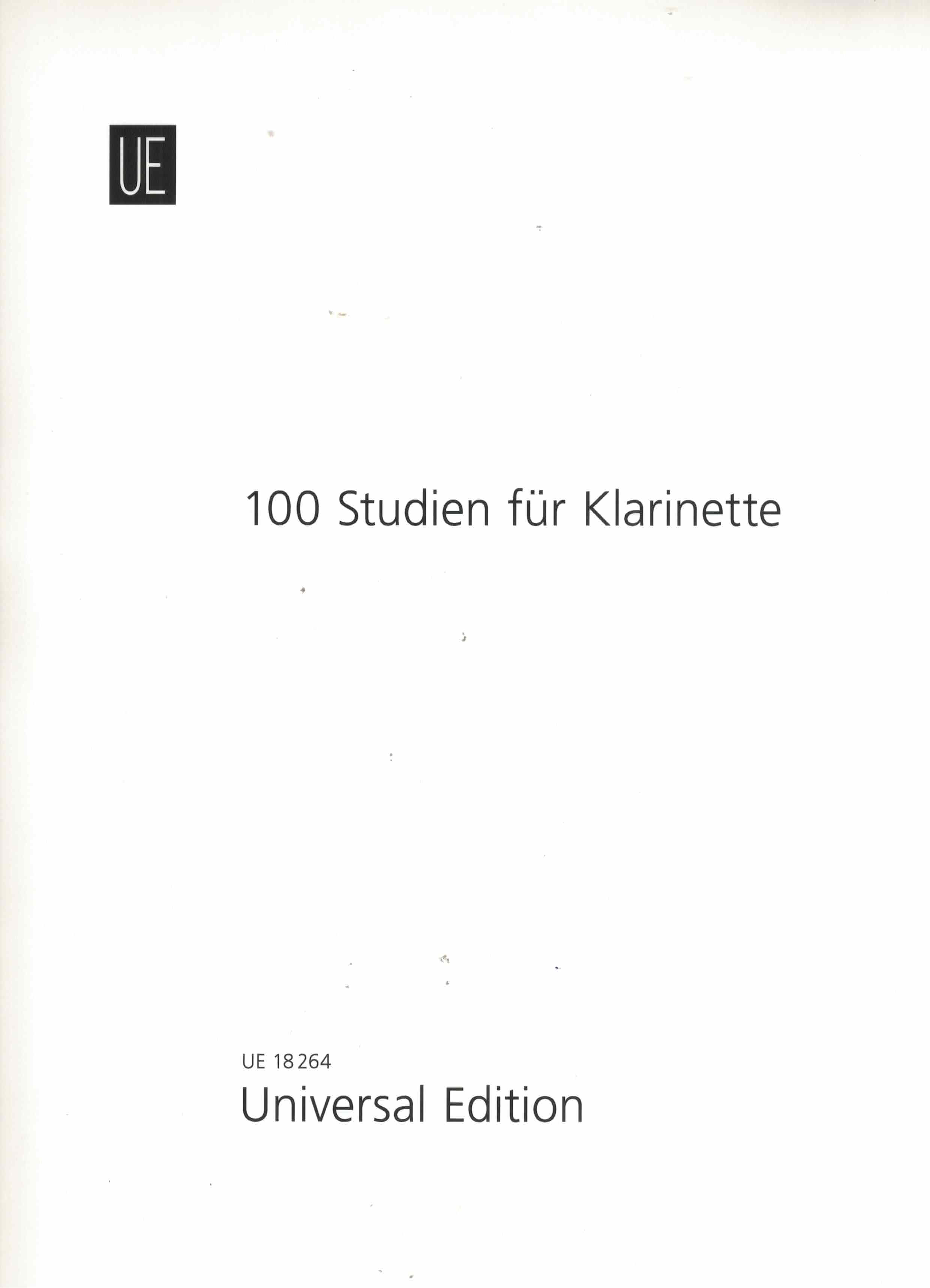 100 Studien, Klarinette