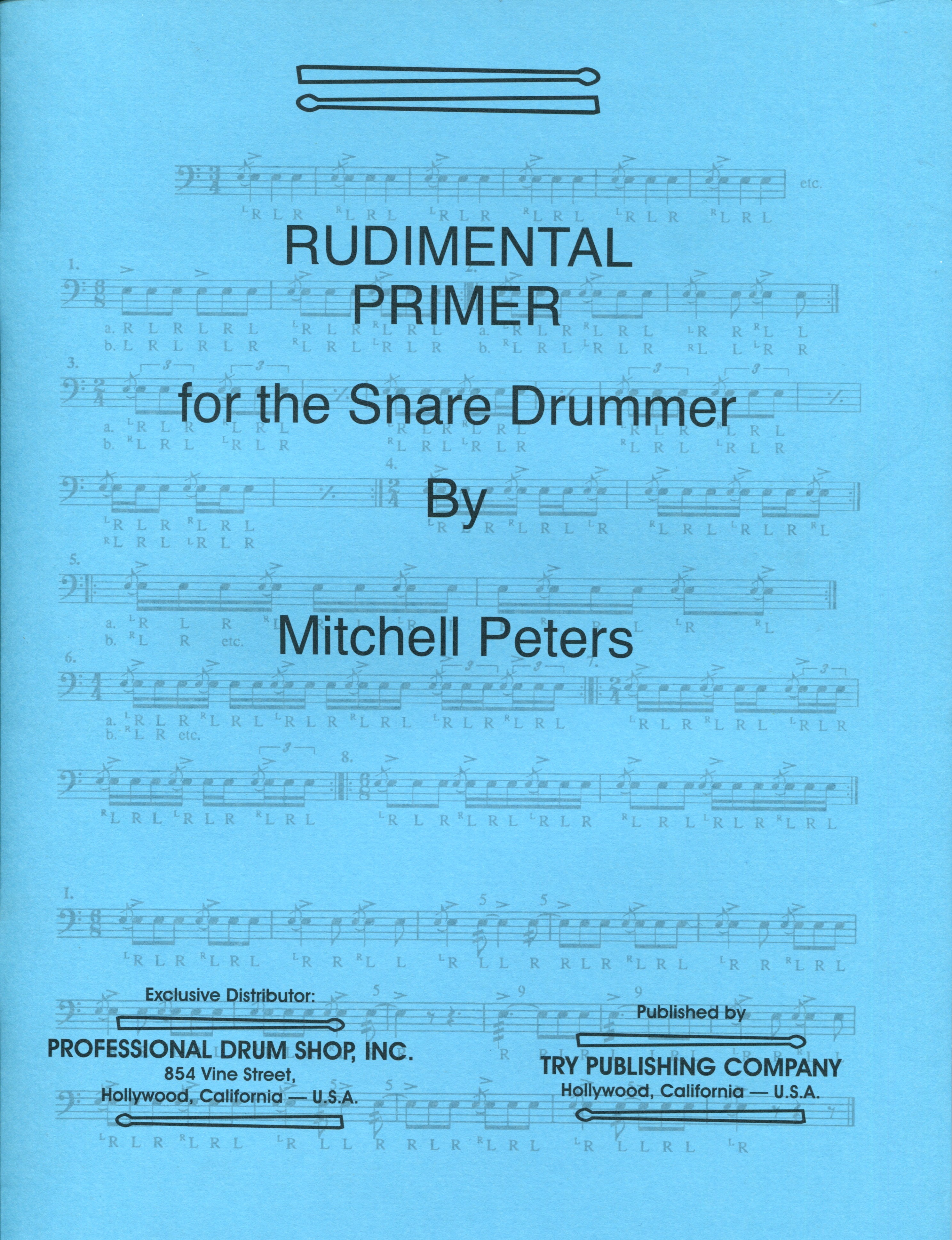 Rudimental Primer for the Snare Drummer - Peters