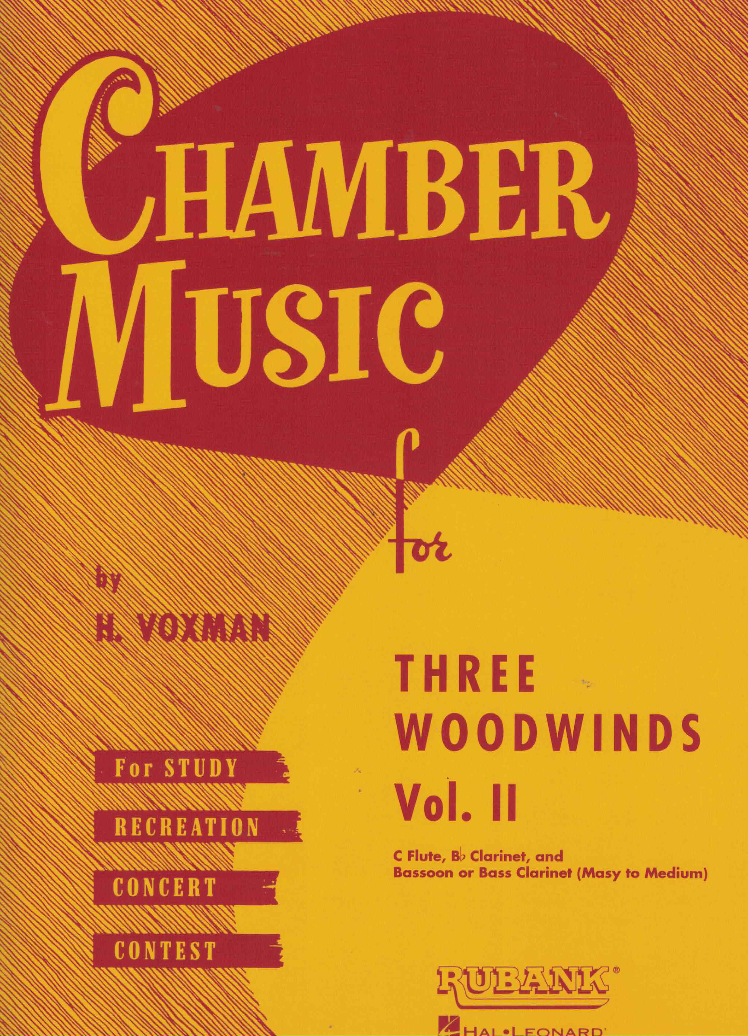 Chamber Music Vol. 2, Fl Klar Fag/BKlar