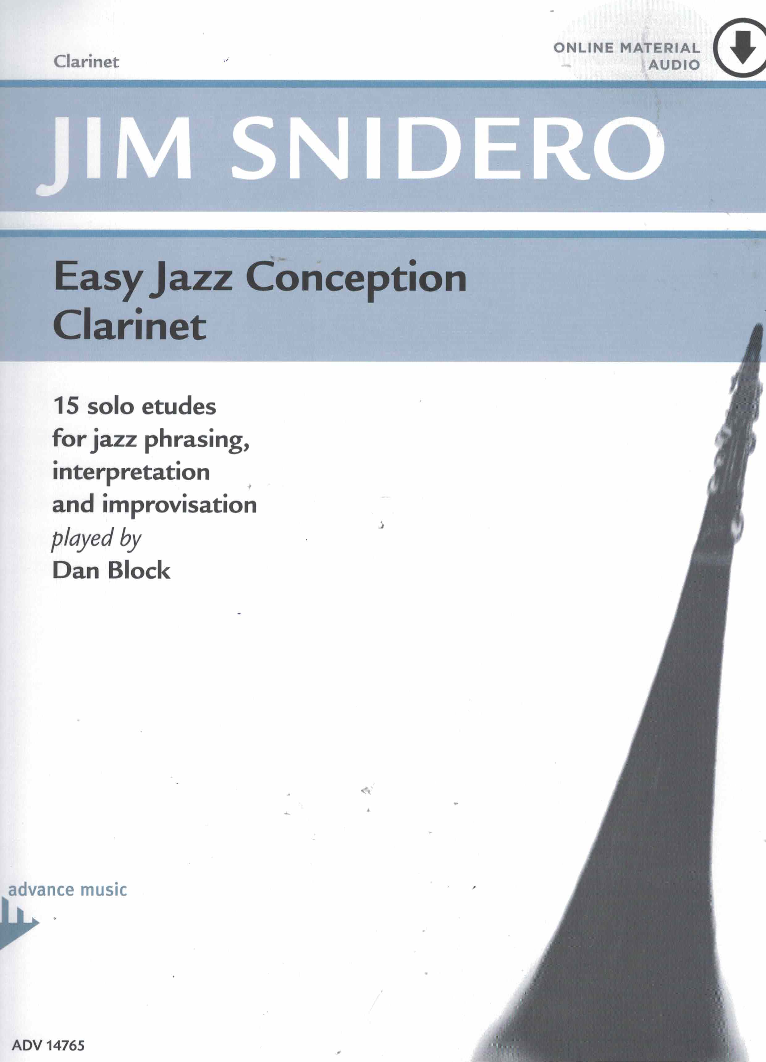 Easy Jazz Conception - Snidero, Klarinette +Online Audio