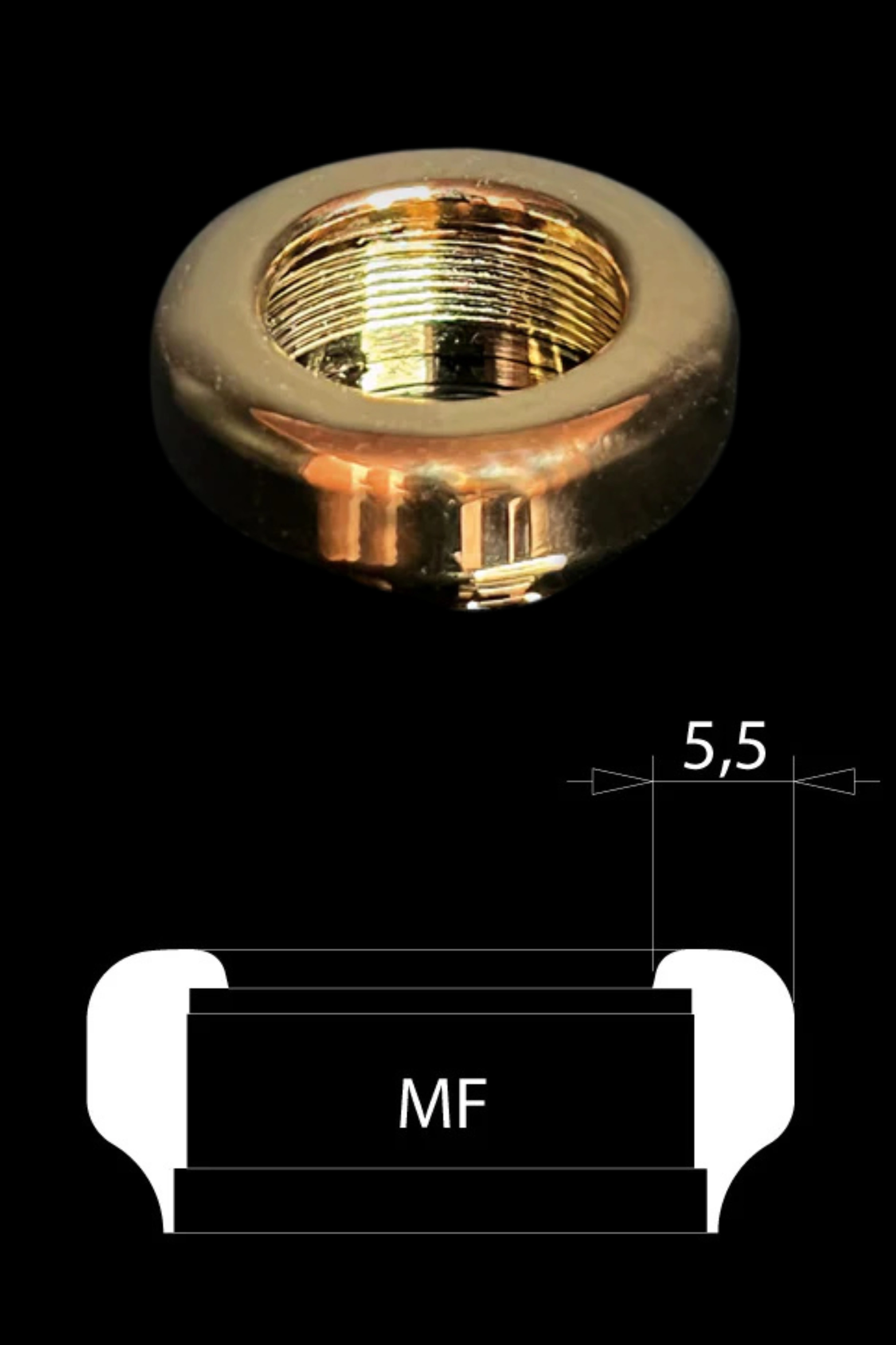 Mouthpiece Rim Fenix II-MF Trumpet