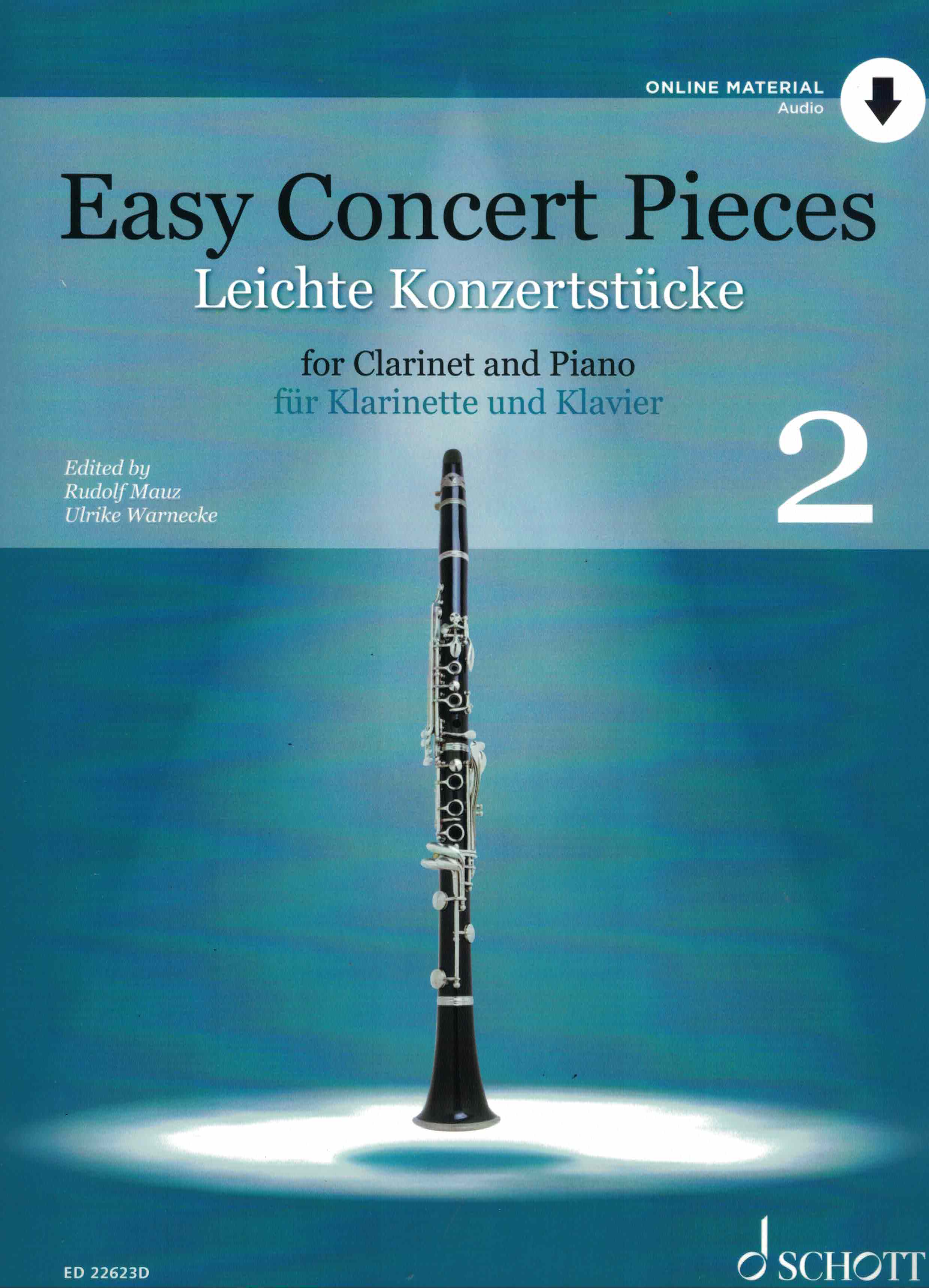 Easy Concert Pieces 2, Klar Klav online material