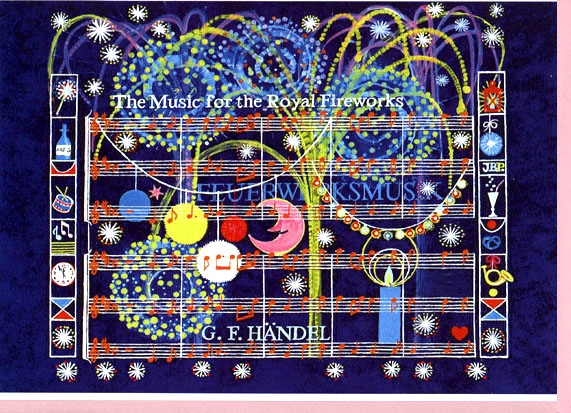 Doppelkarte - Feuerwerksmusik; G.F.Händel