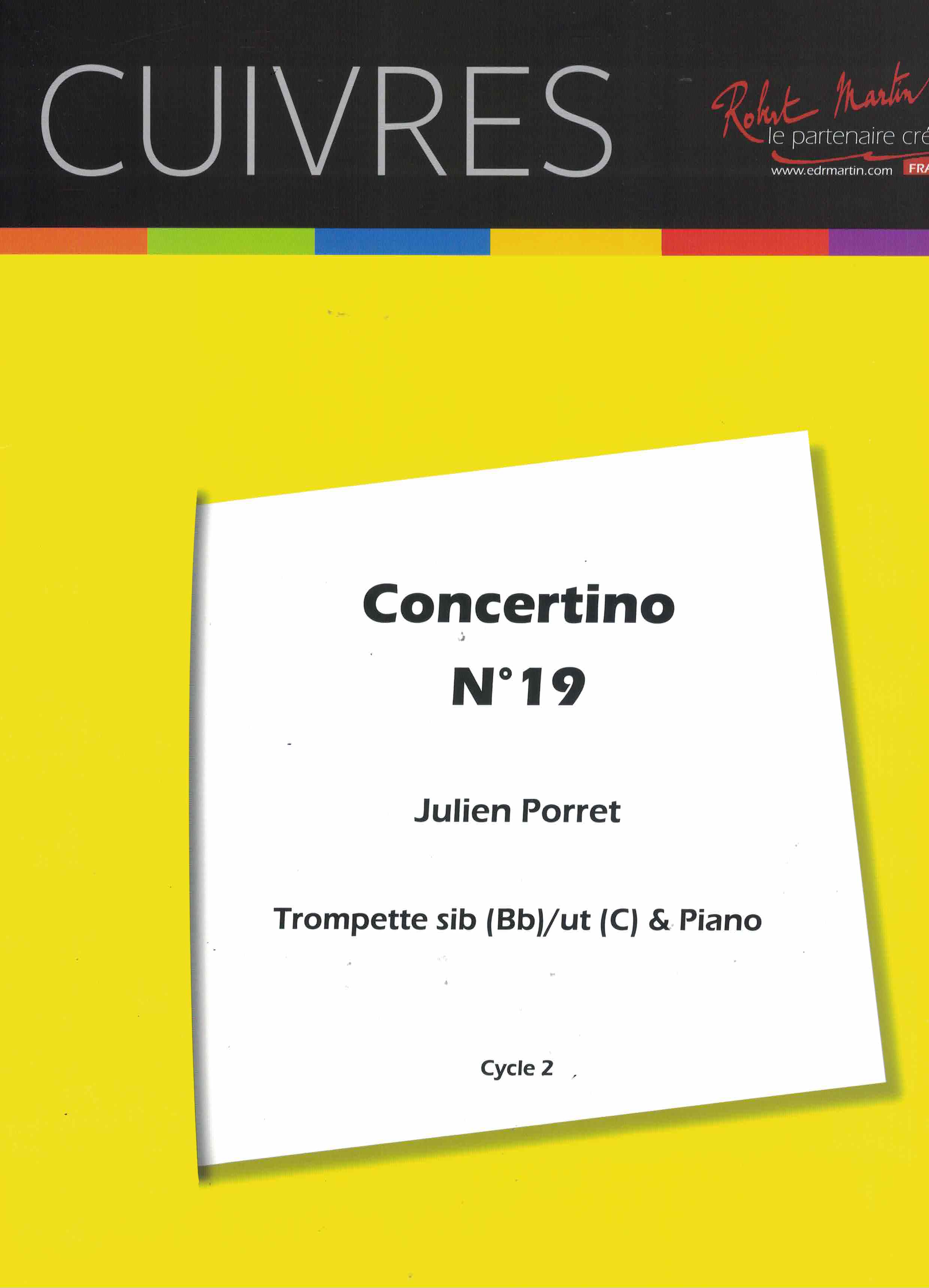 Concertino 19, Julien Porret, Trp Klav