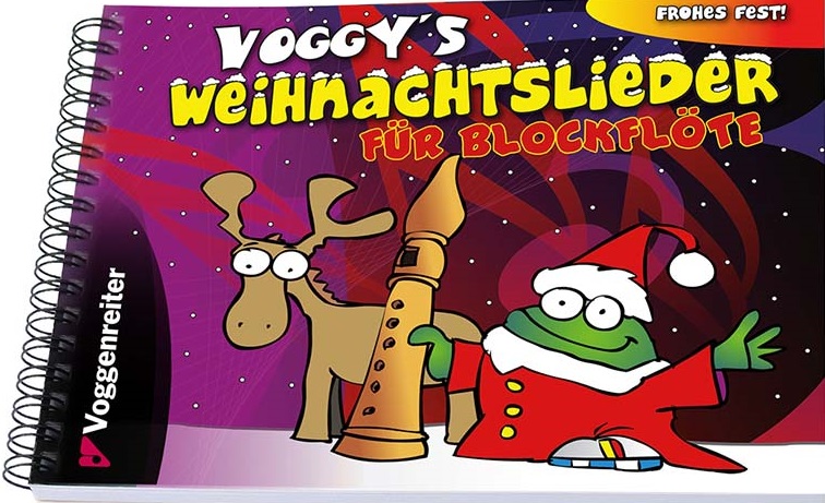 Voggy's Weihnachtslieder für Blockflöte