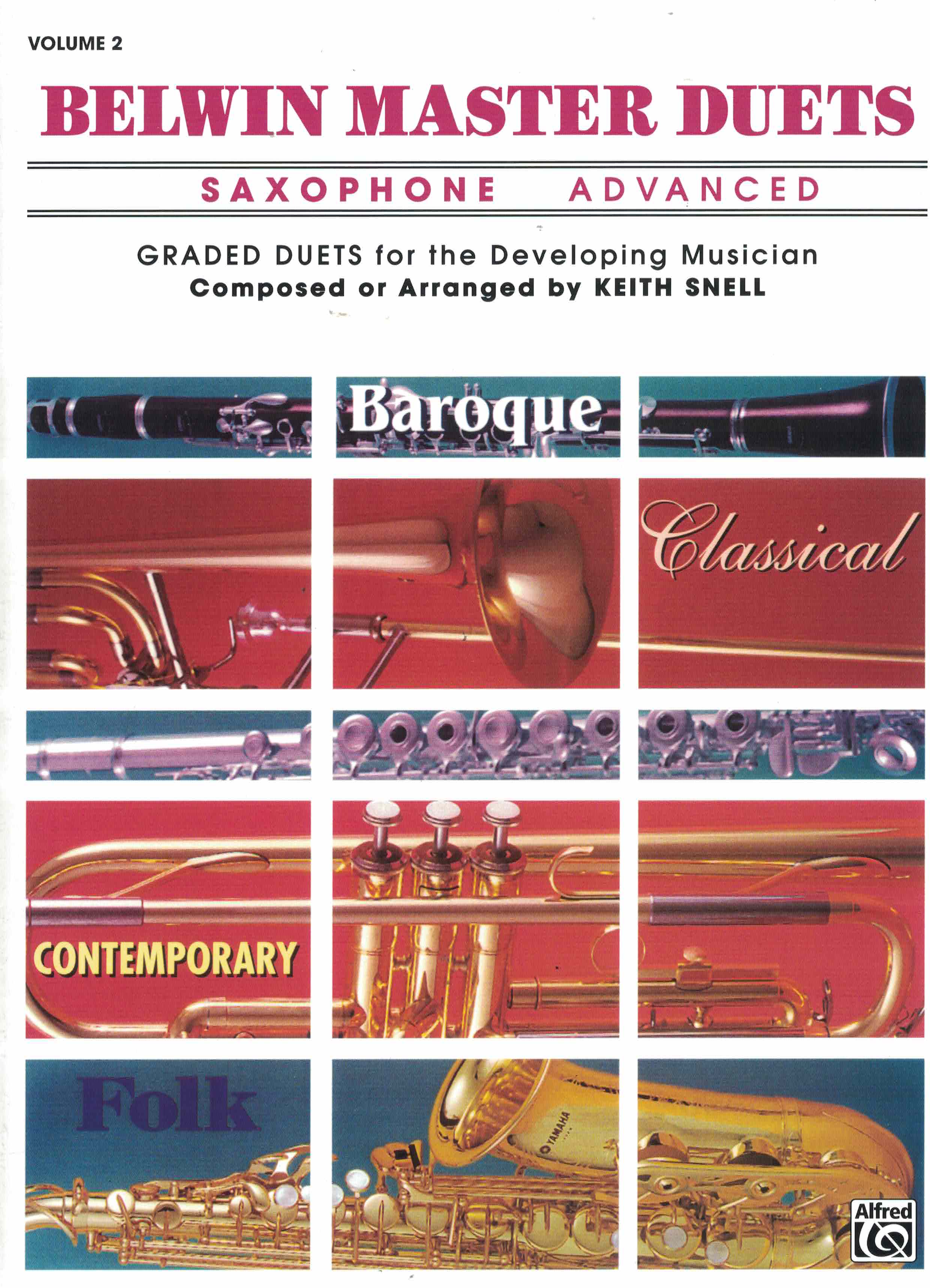 Belwin Master Duets Advanced Vol2, Saxophone
