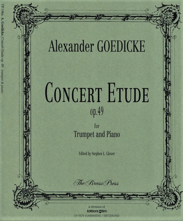 Concert Etude op 49- Goedicke, Trompete/Klavier