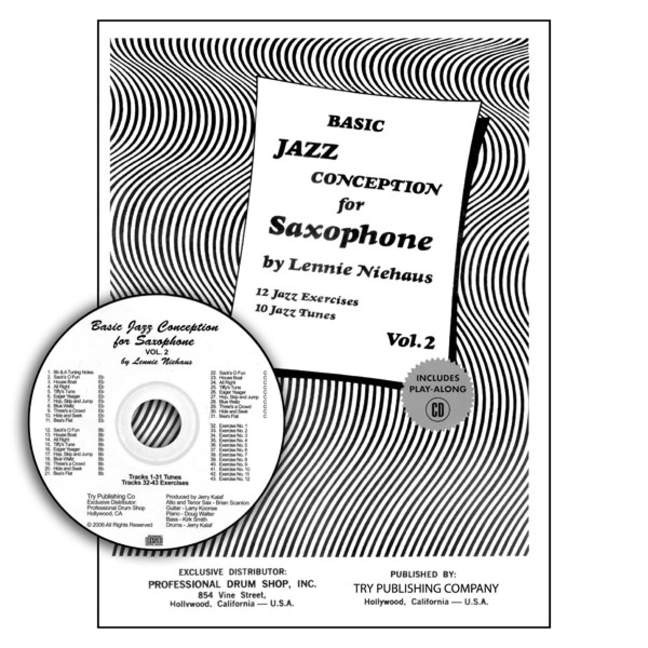 Basic Jazz Conception 2 - Niehaus, Saxophon CD