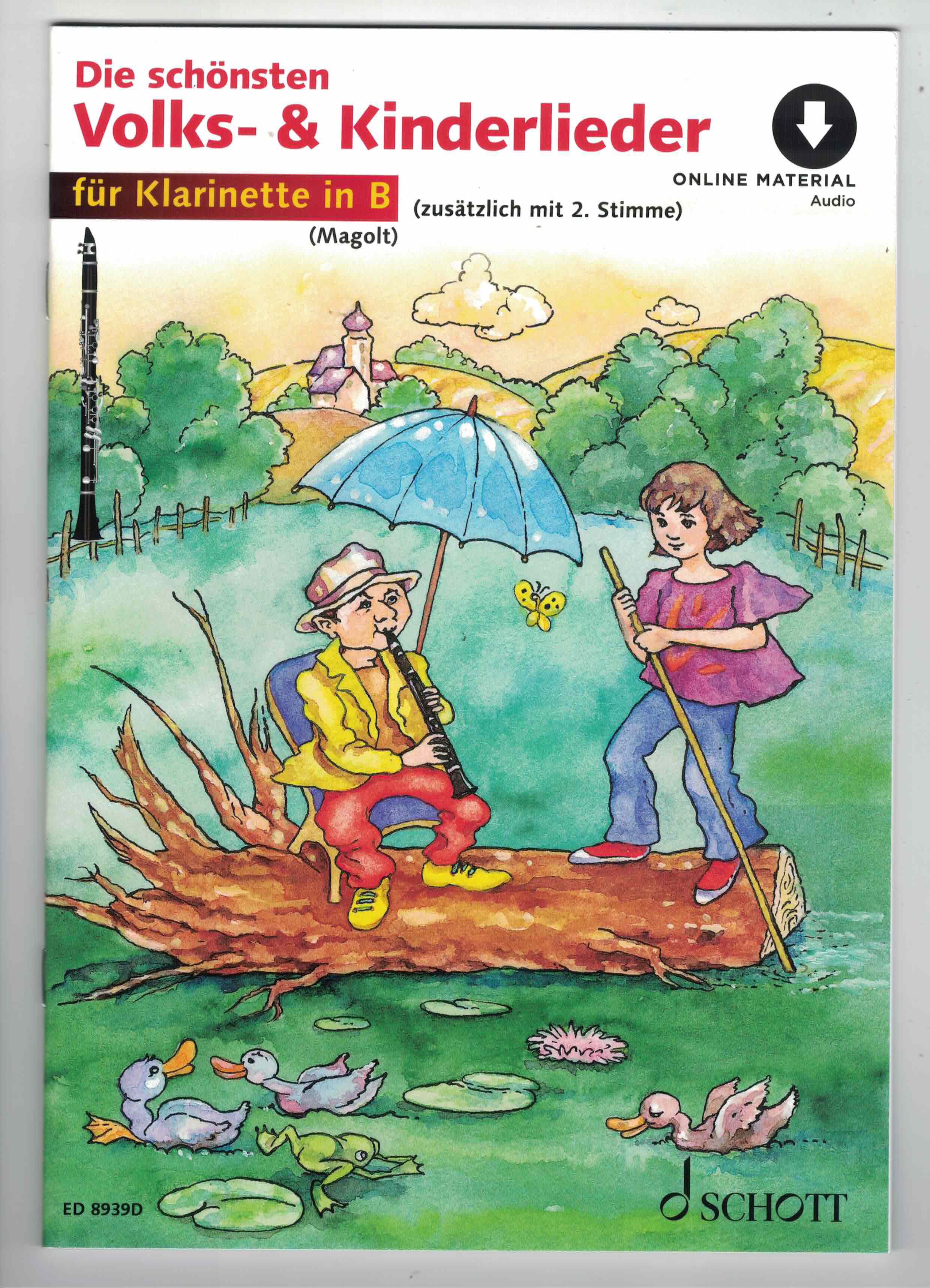 Die schönsten Volks & Kinderlieder - Magolt, 1-2 Klarinetten