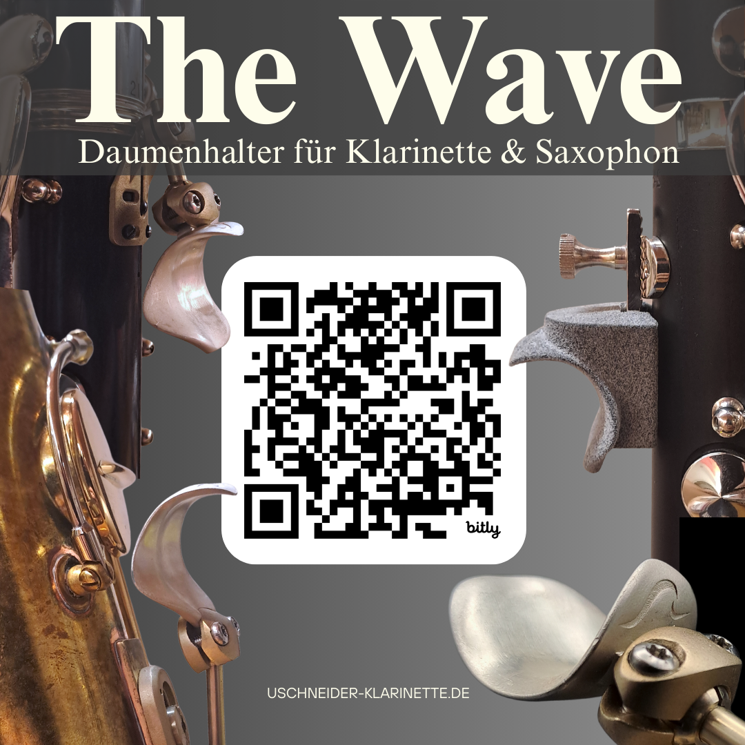 Daumenhalter Wave Vario Kunststoffgriffschale Sax.
