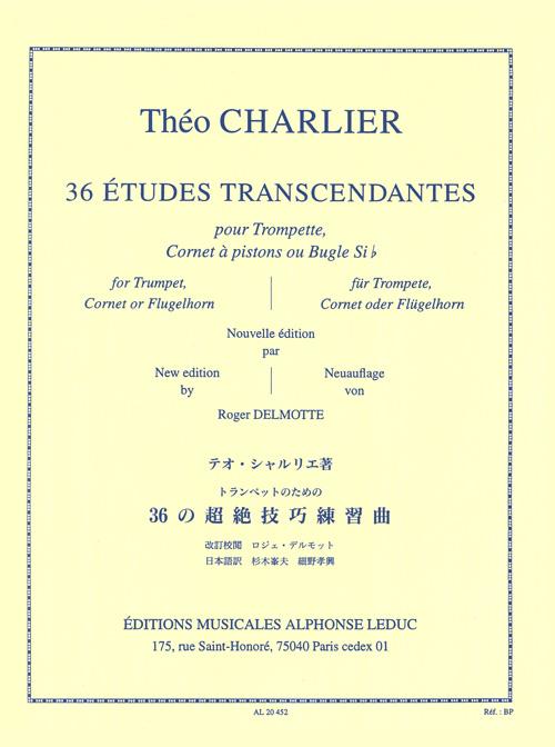 36 études transcendantes, Theo Charlier, Trp