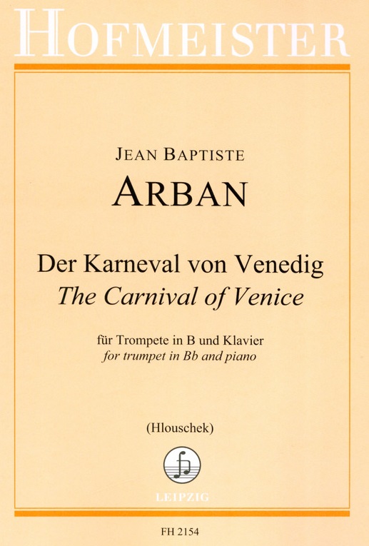 Der Karneval von Venedig - Arban, Trompete/Kklavier