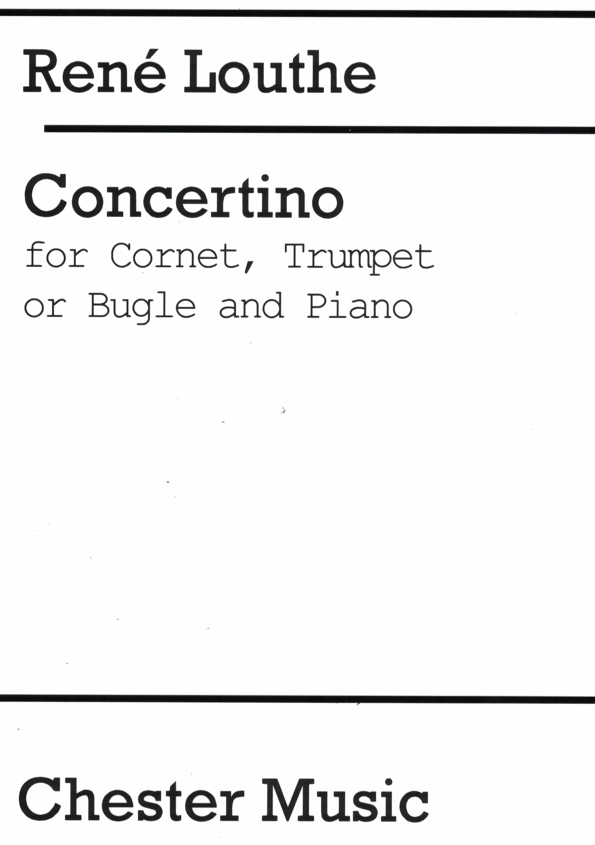 Concertino - Louthe, Trompete/Klavier