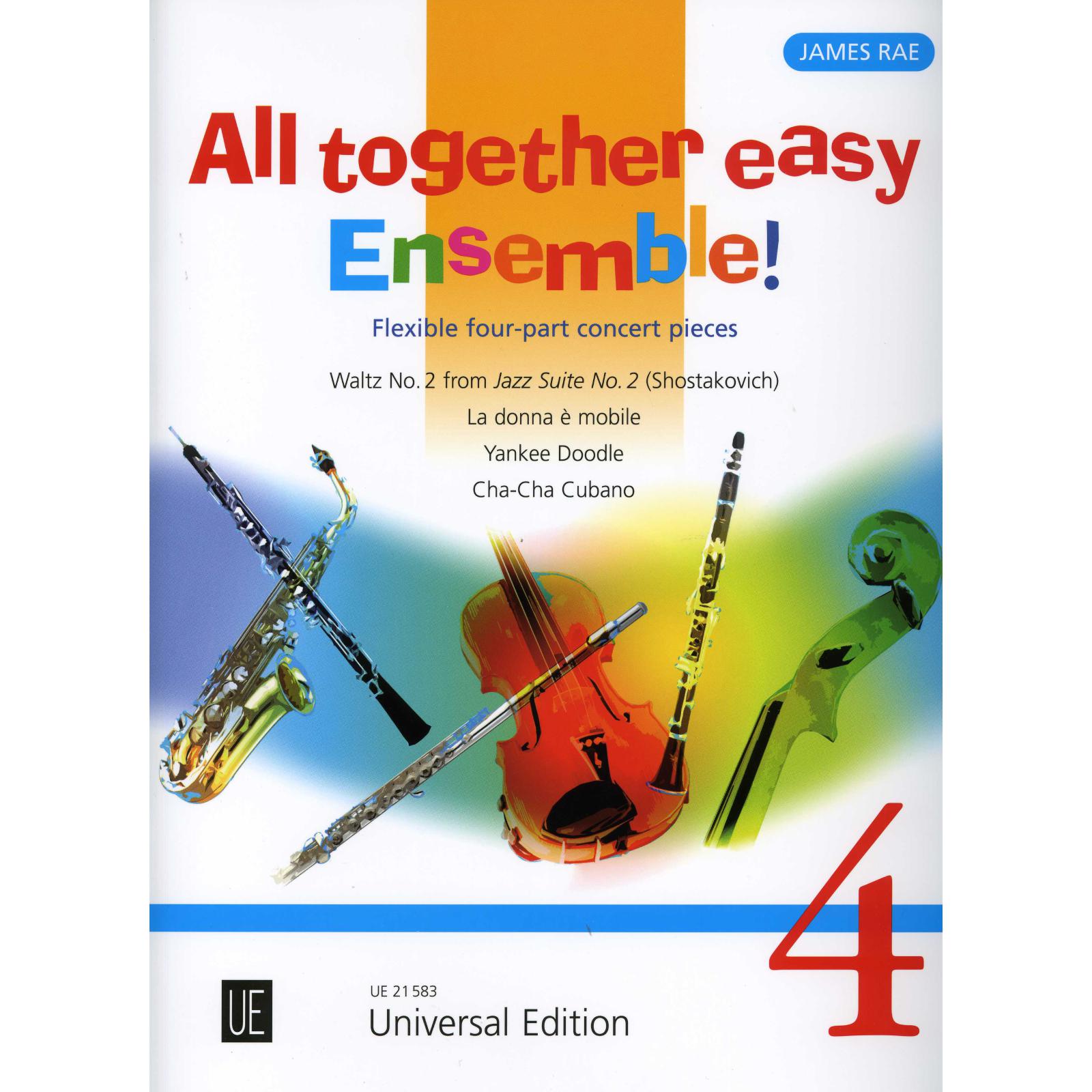 All Together Easy Ensemble 4 - Flexible 4 Part