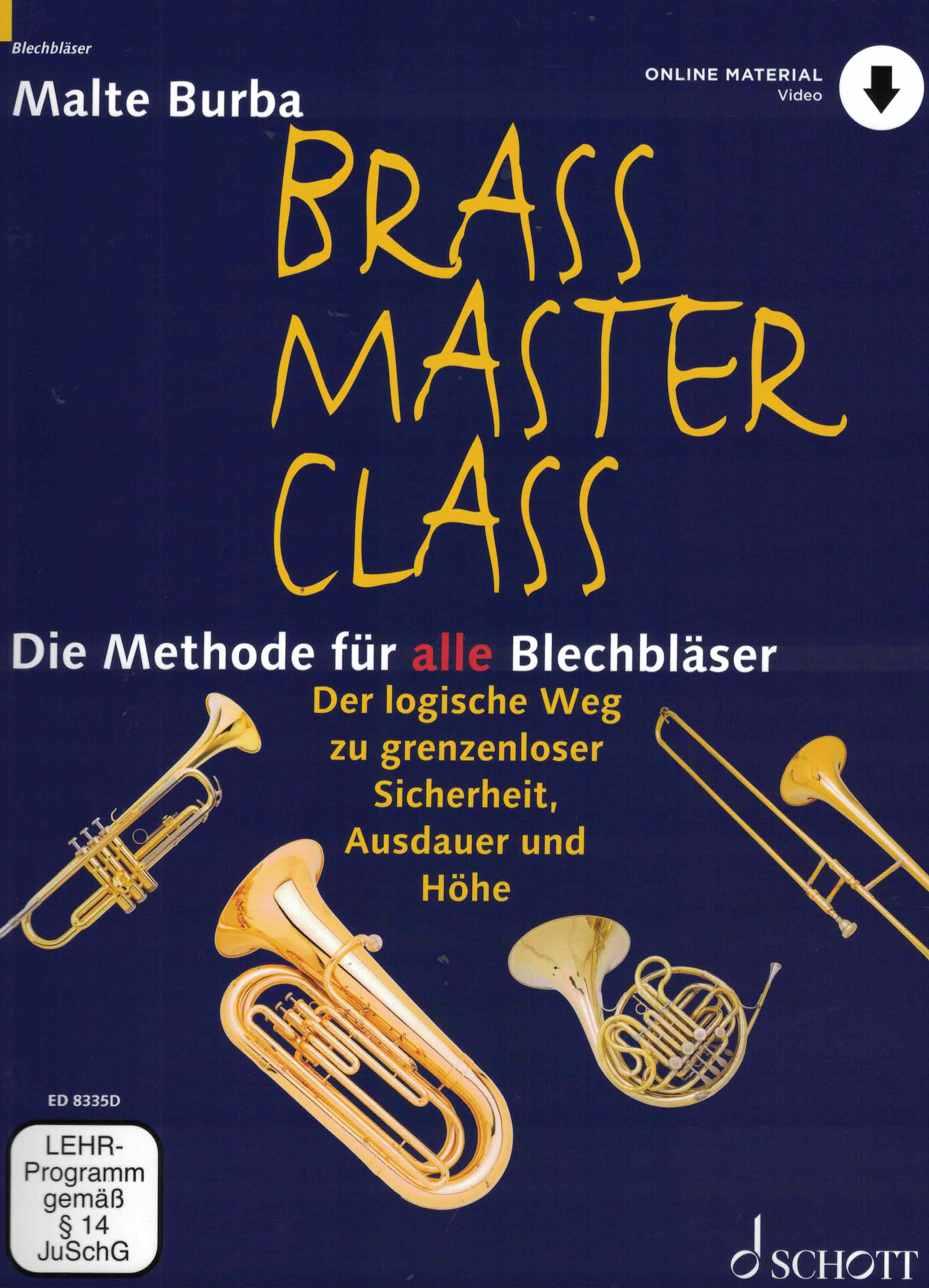 Brass Master Class, Burba, Blechbläser online material