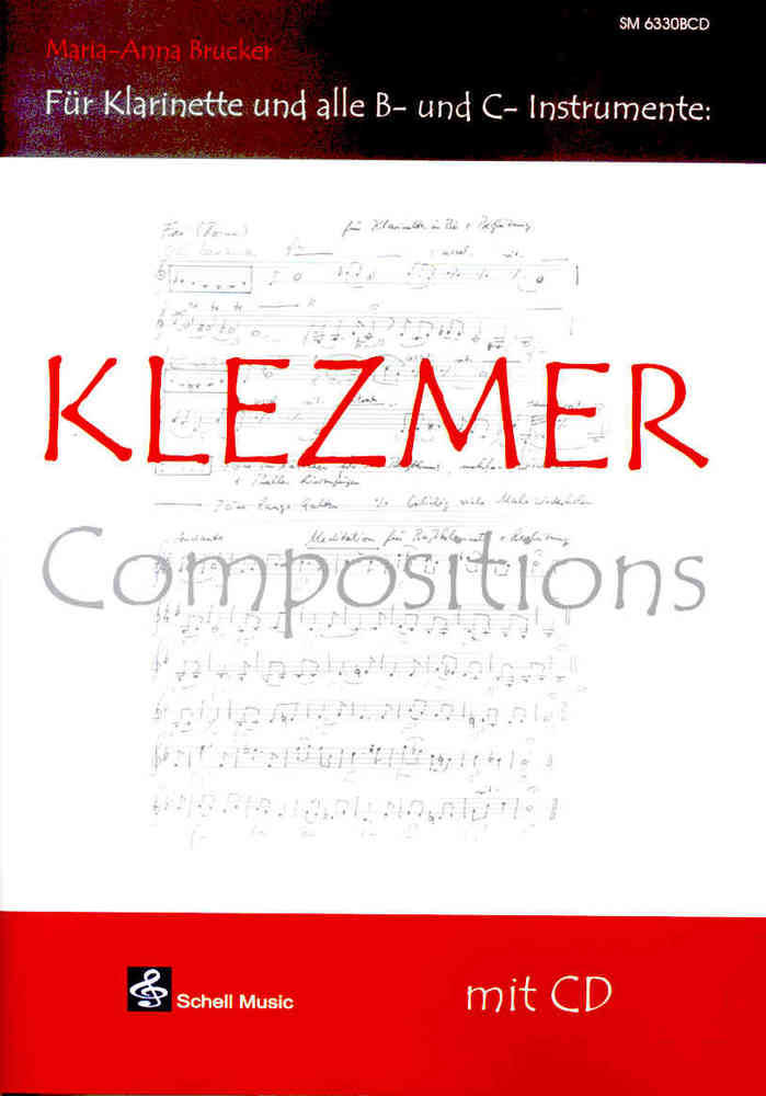 Klezmer Compositions - Brucker, C (B) Instr. CD; Klar Fl Vl