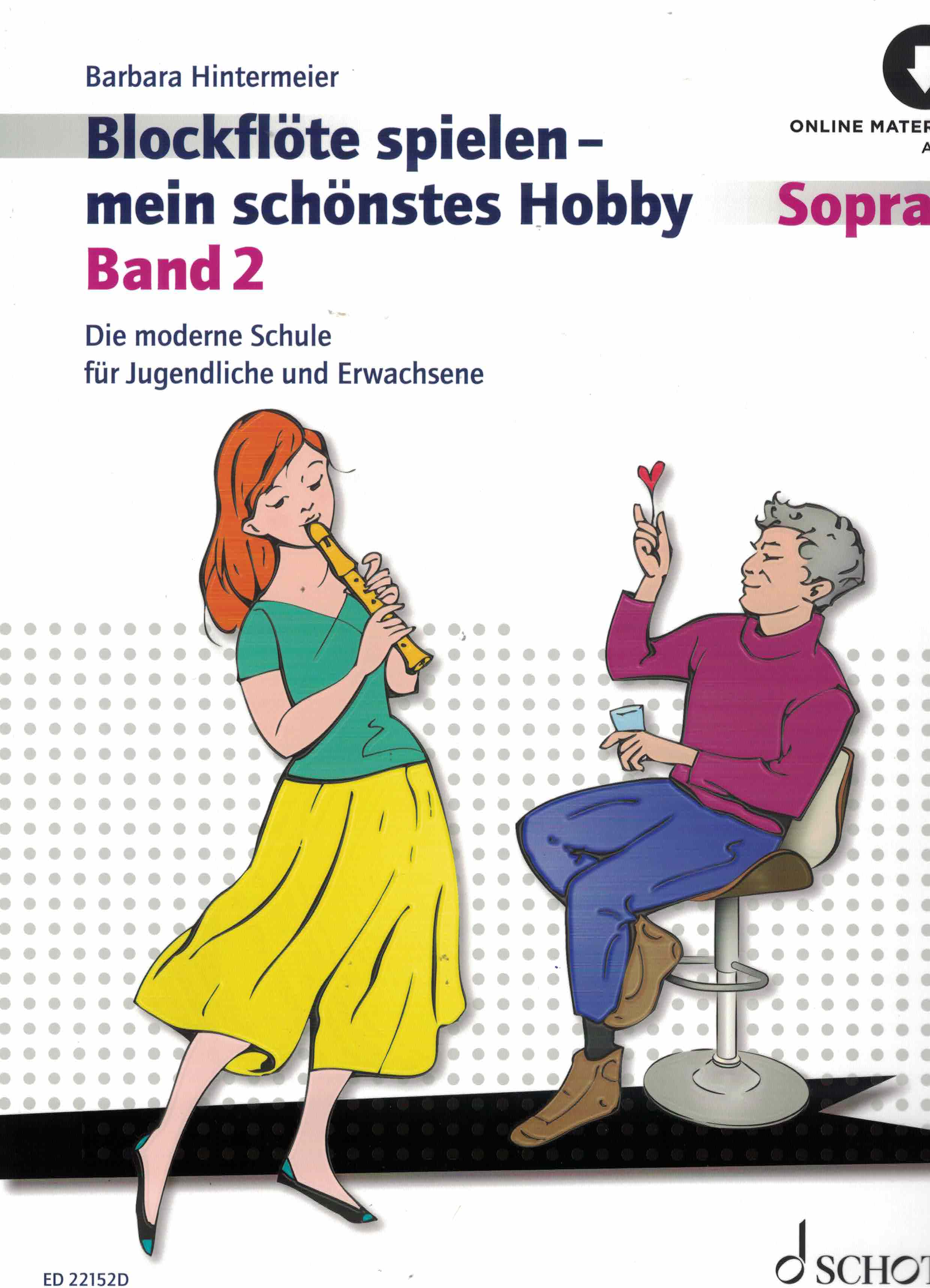Blockflöte spielen mein schönestes Hobby 2 - Hintermeier