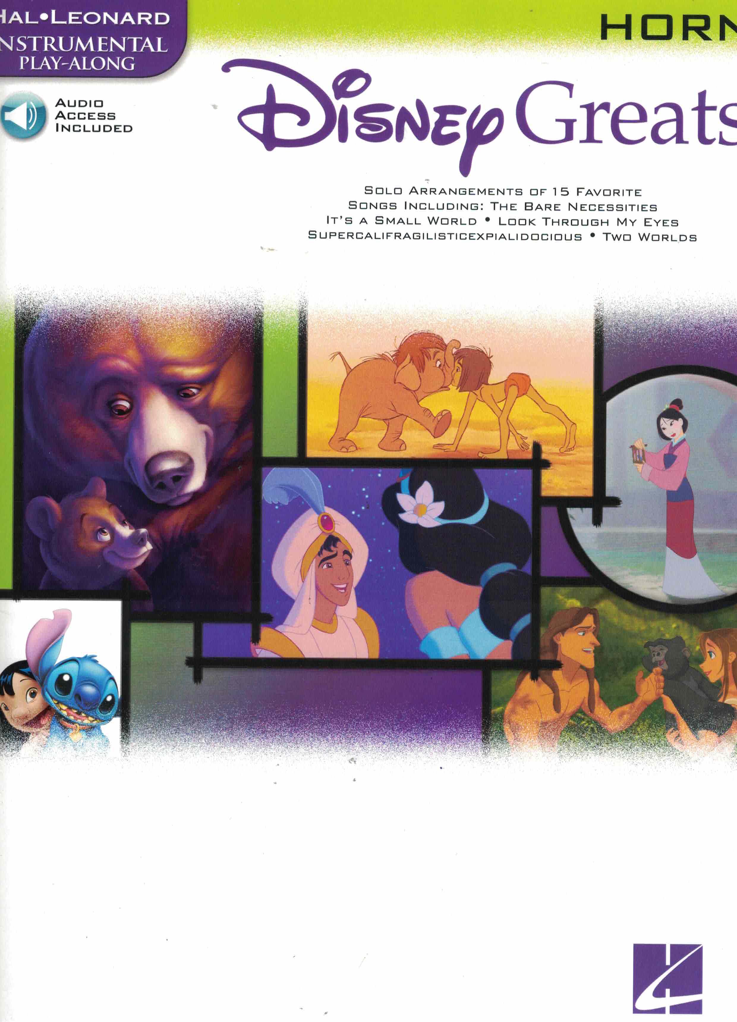 Disney Greats, Horn audio access