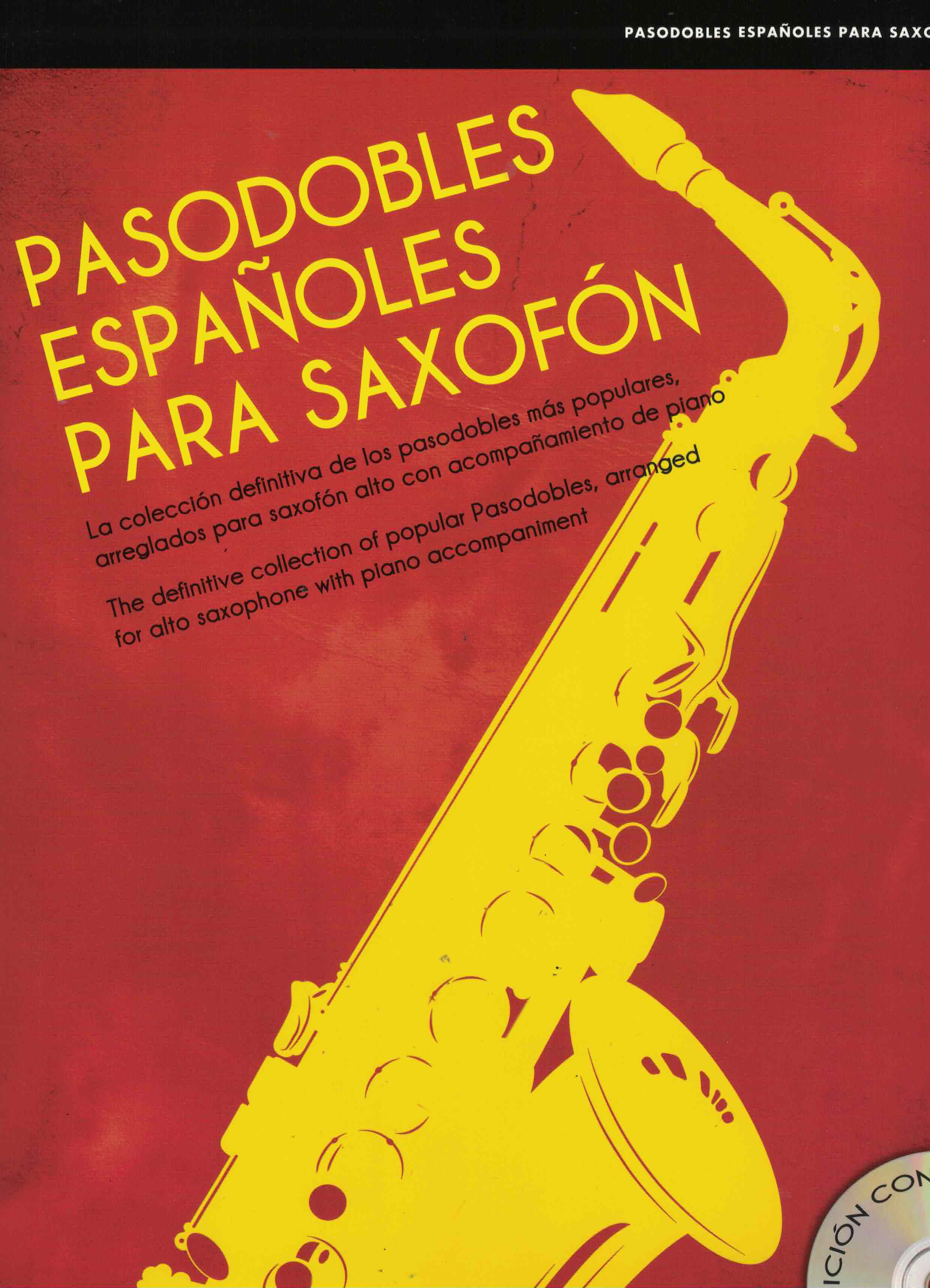 Pasodobles Espanoles para Saxofon, Altsaxophon Klav CD