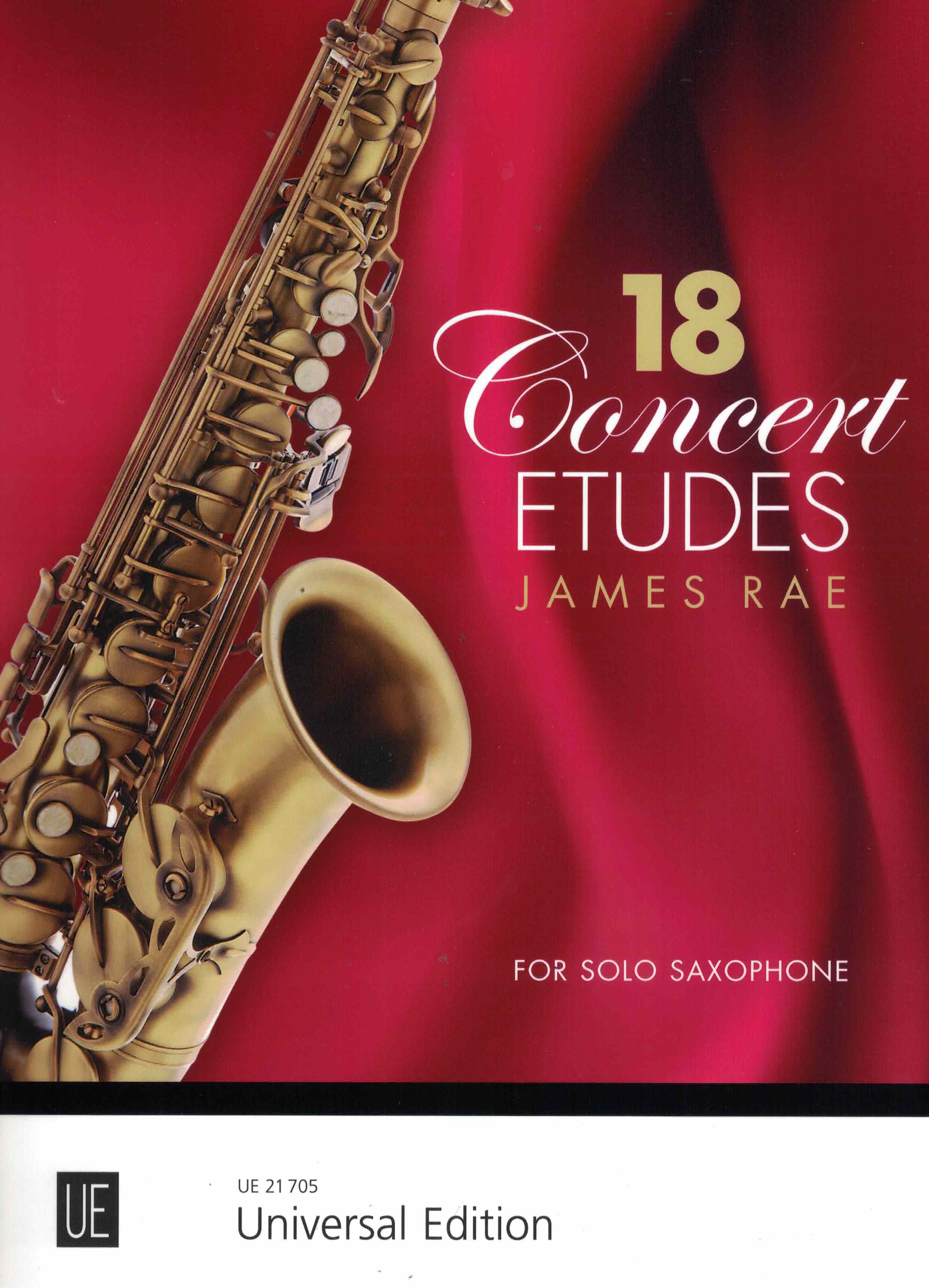18 Concert Etudes - Rae, Saxophon