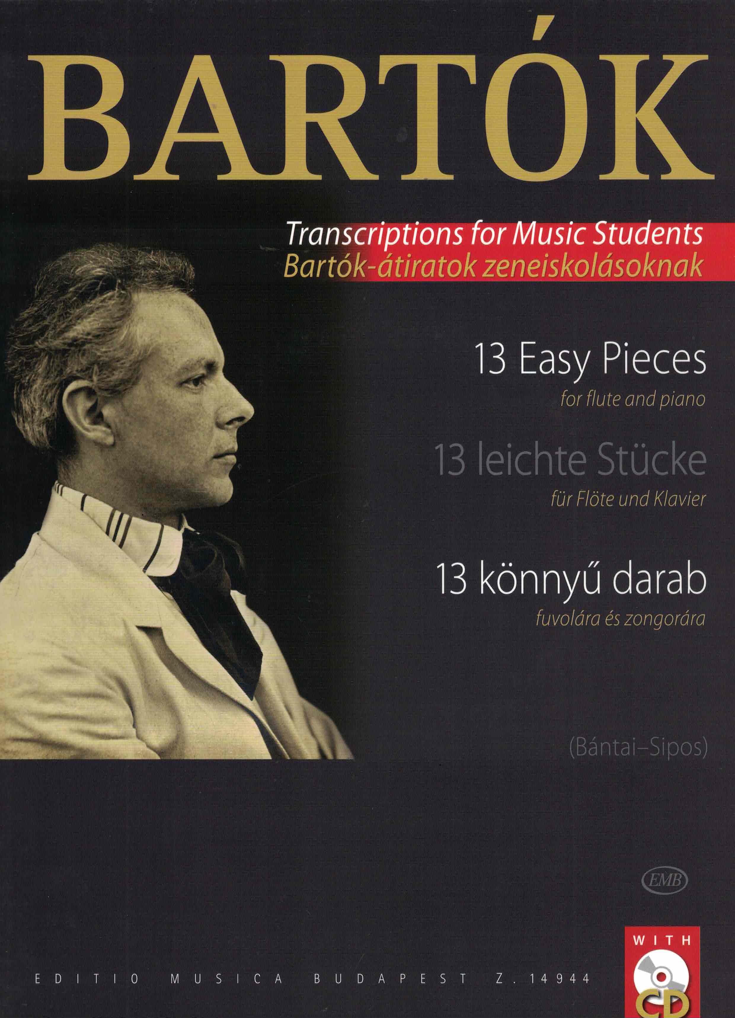 13 easy pieces - bartok, querflöte