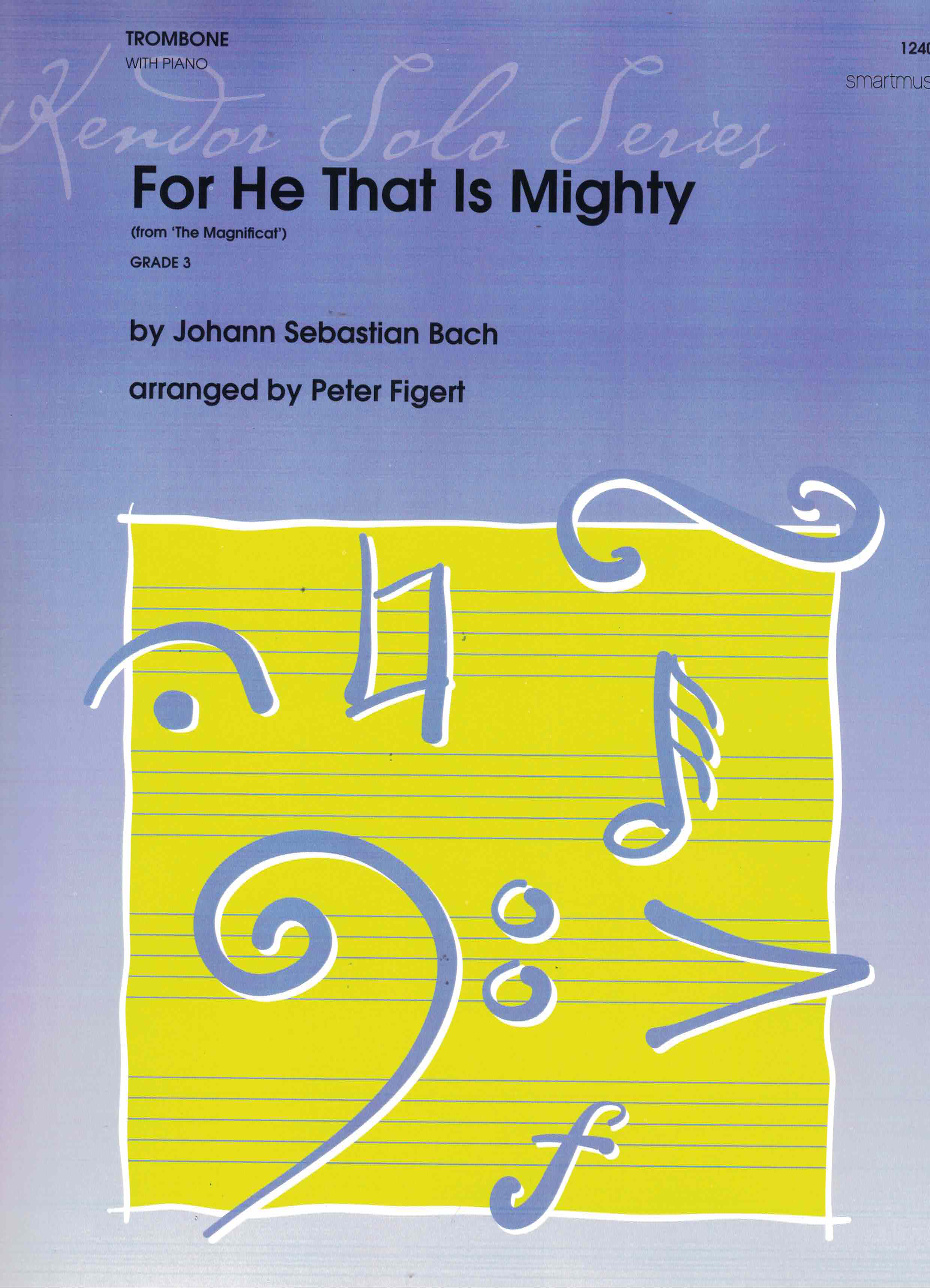 For He that is Mighty - Bach, Posaune/Klavier