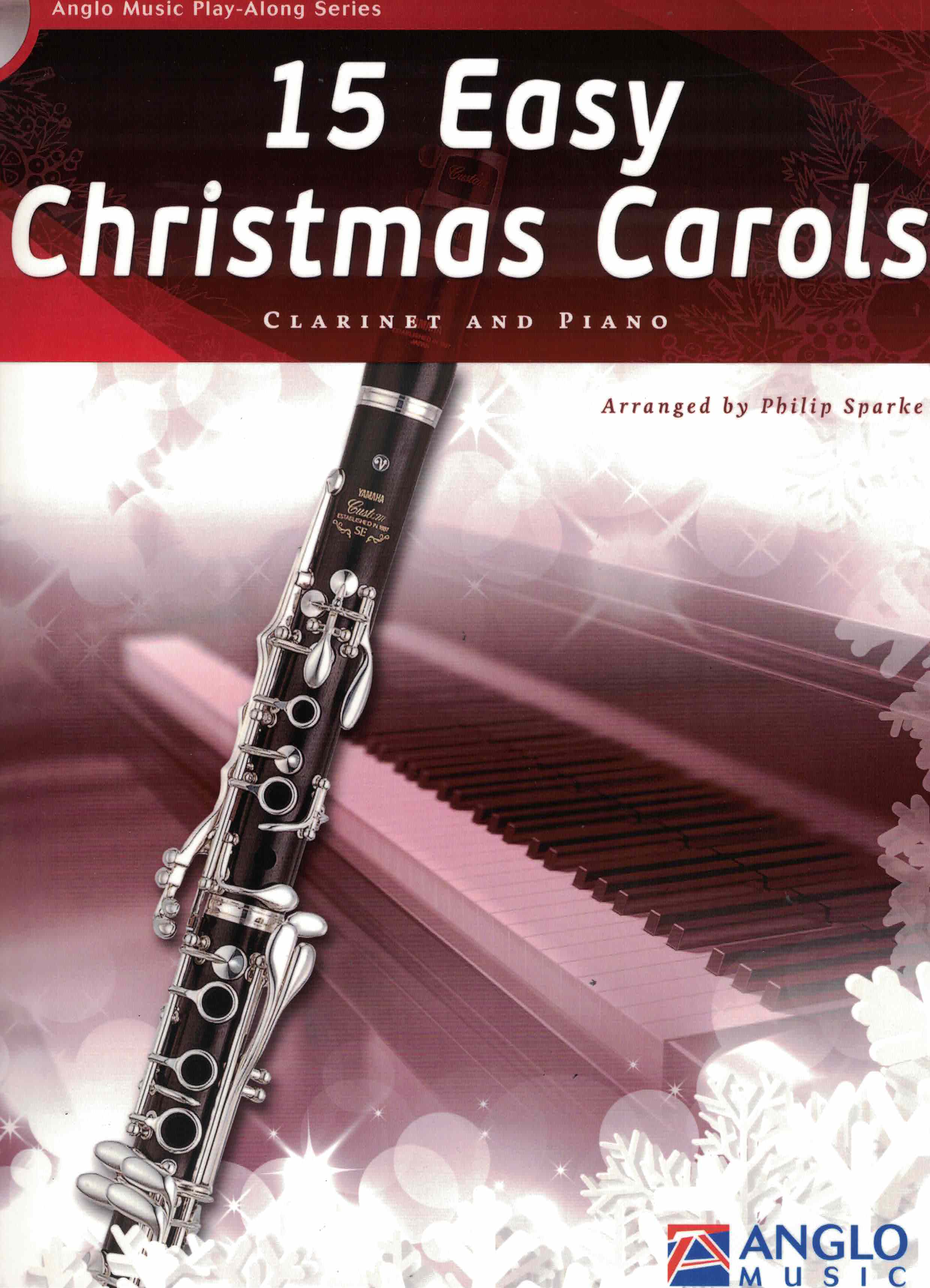 15 easy Christmas Carols, Sparke, Klar Klav CD