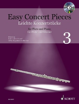 Easy Concert Pieces 3, Fl Klav CD