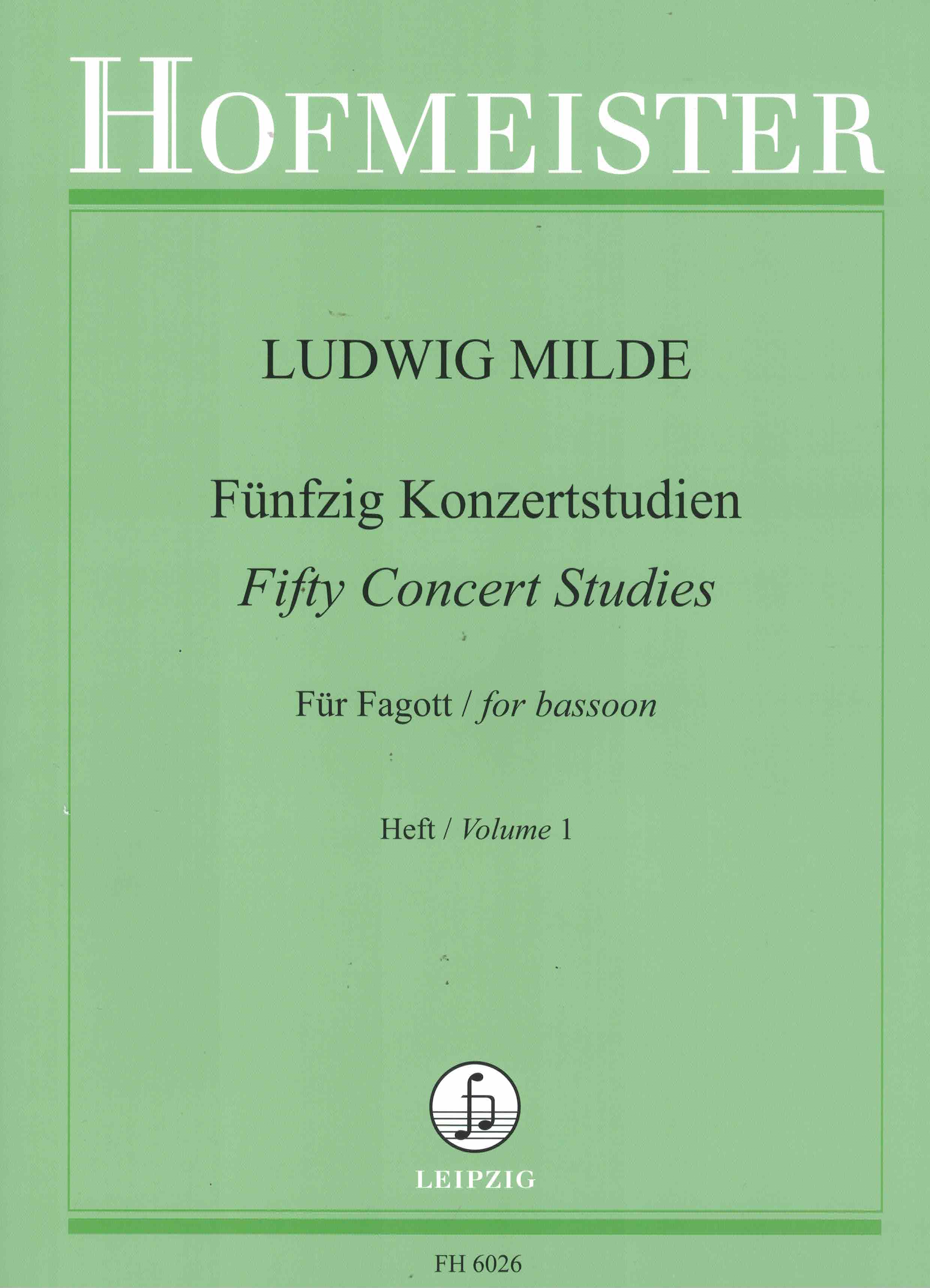 50 Konzertstudien op.26 Band 1 (Nr.1-25)