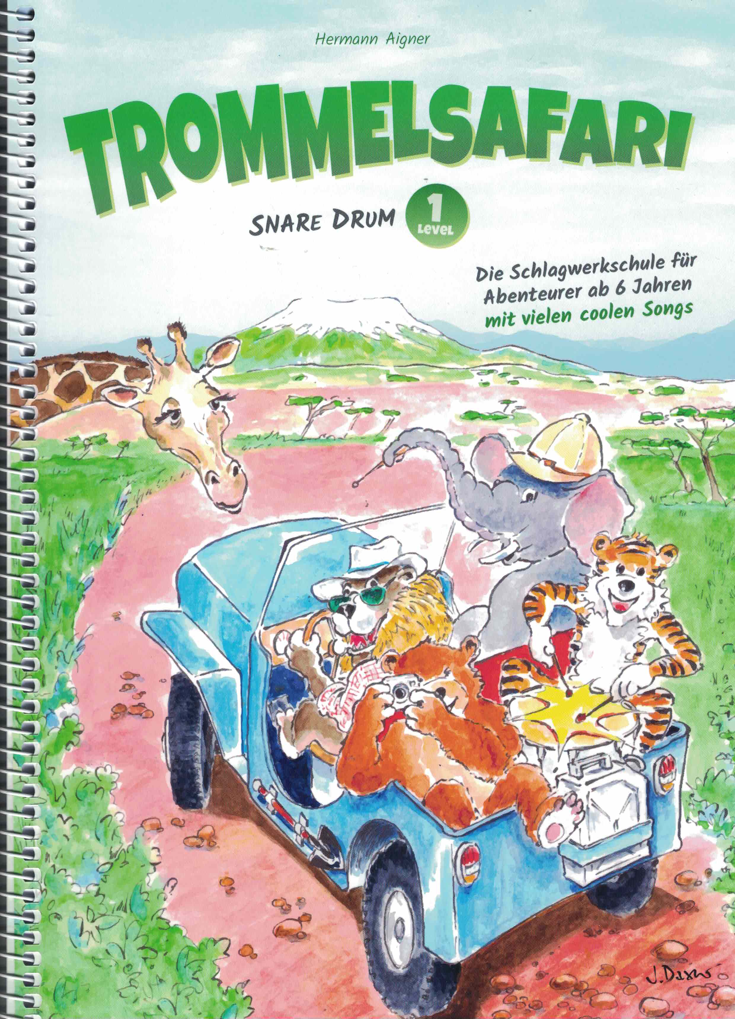 Trommelsafari, Aigner, Snare Drum Level 1 (+Download)