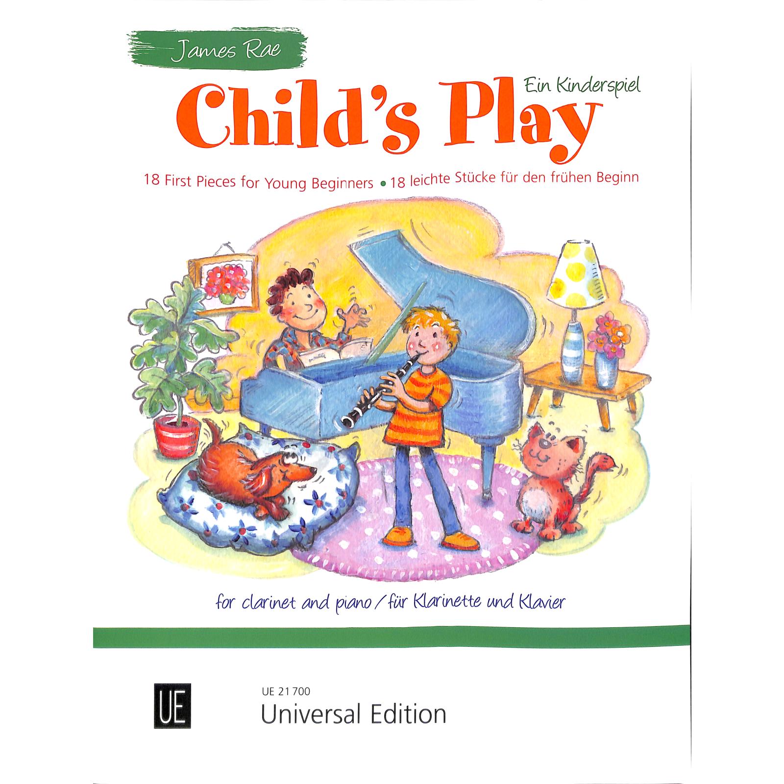 Child's Play - Rae, Klarinette/Klavier