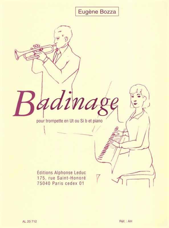 Badinage - Bozza, Trompete/Klavier