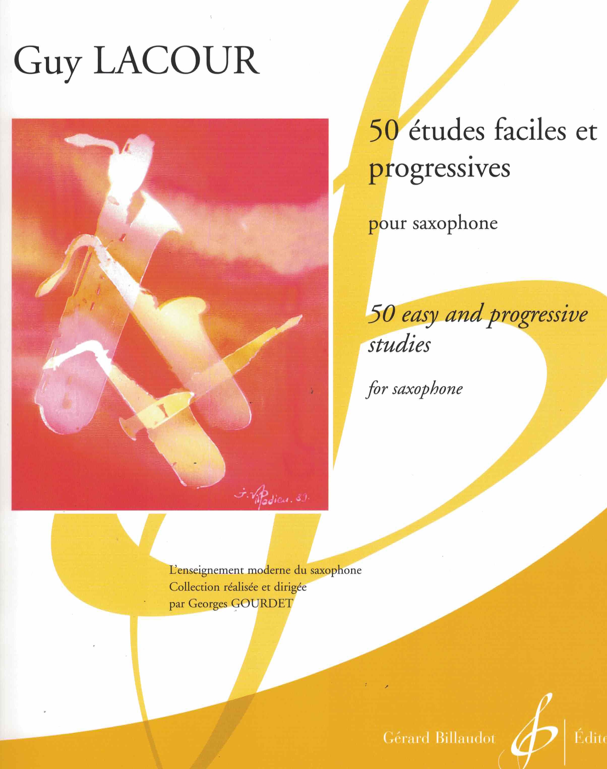 50 Etudes 1 Faciles & Progressives 1- Lacour, Saxophon