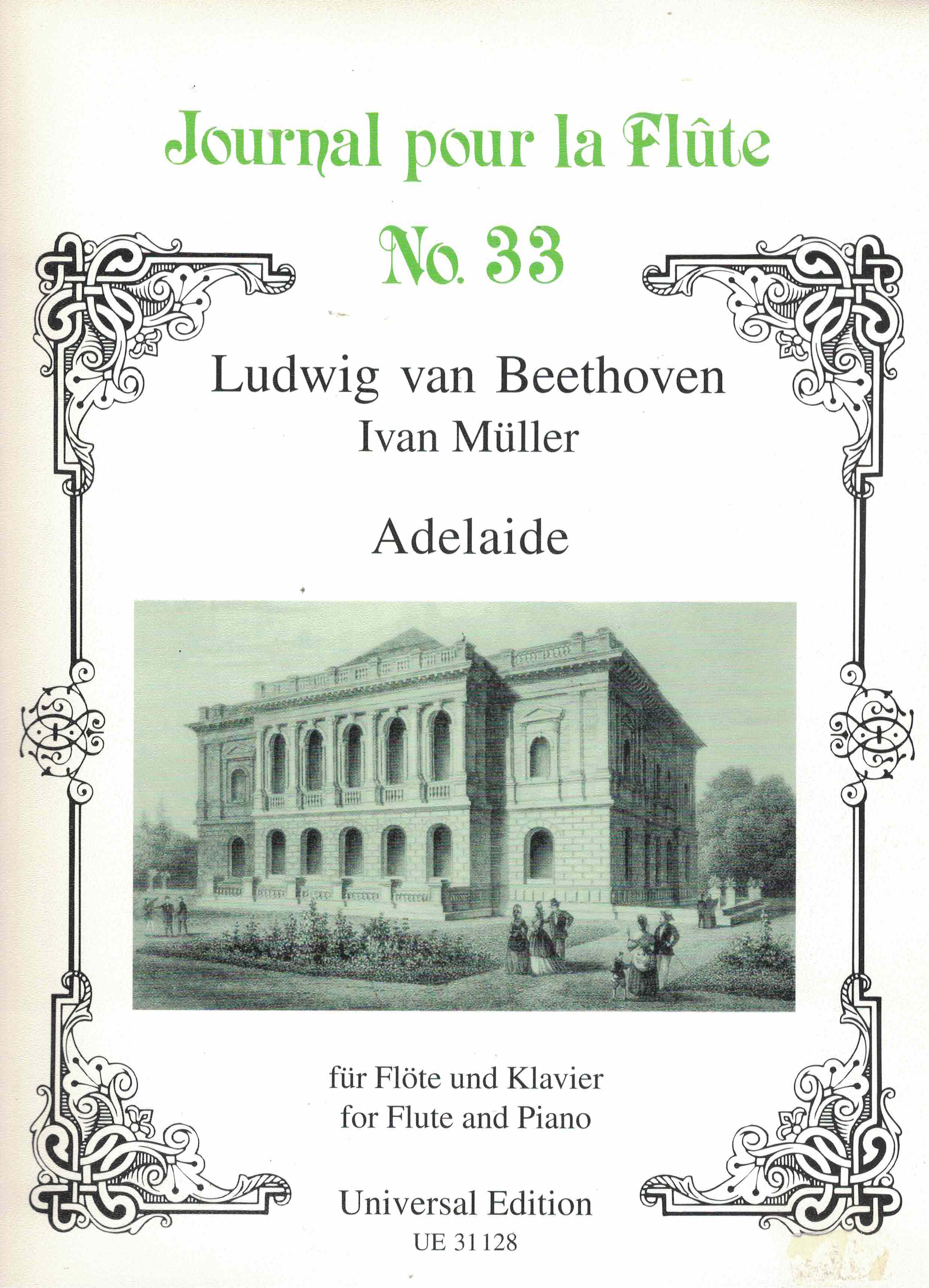 Adelaide op 46 - Beethoven, Querflöte/Klavier