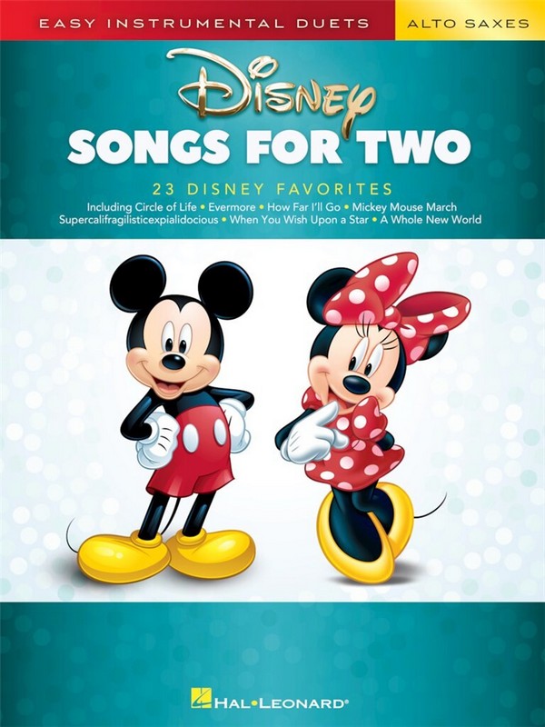 Disney Songs for two, 2 Alt sax