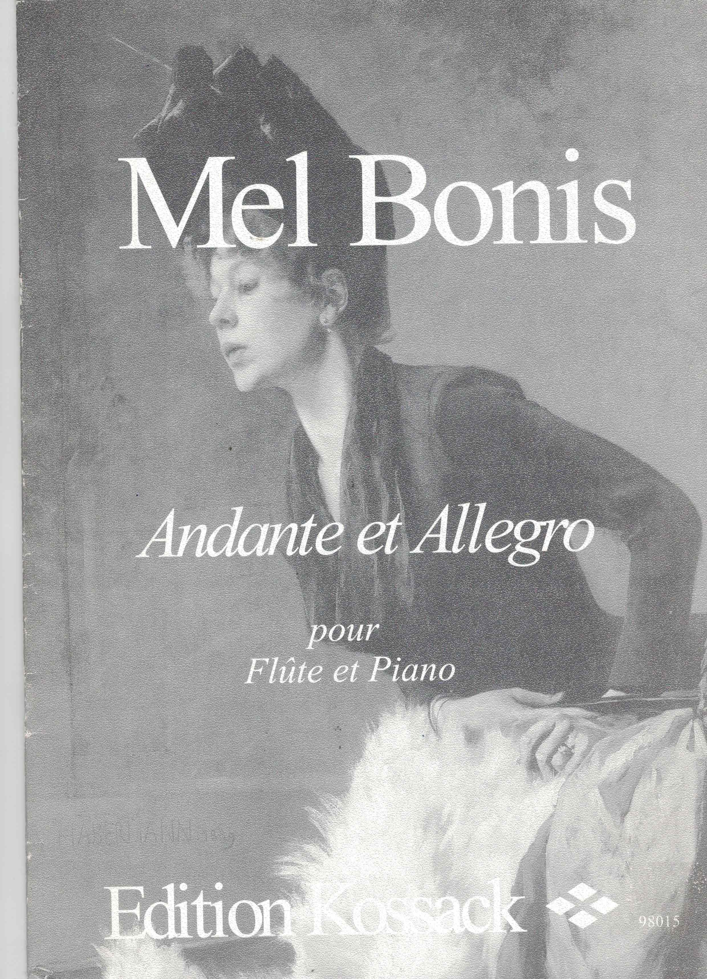 Andante + Allegro - Bonis, Querflöte/Klavier