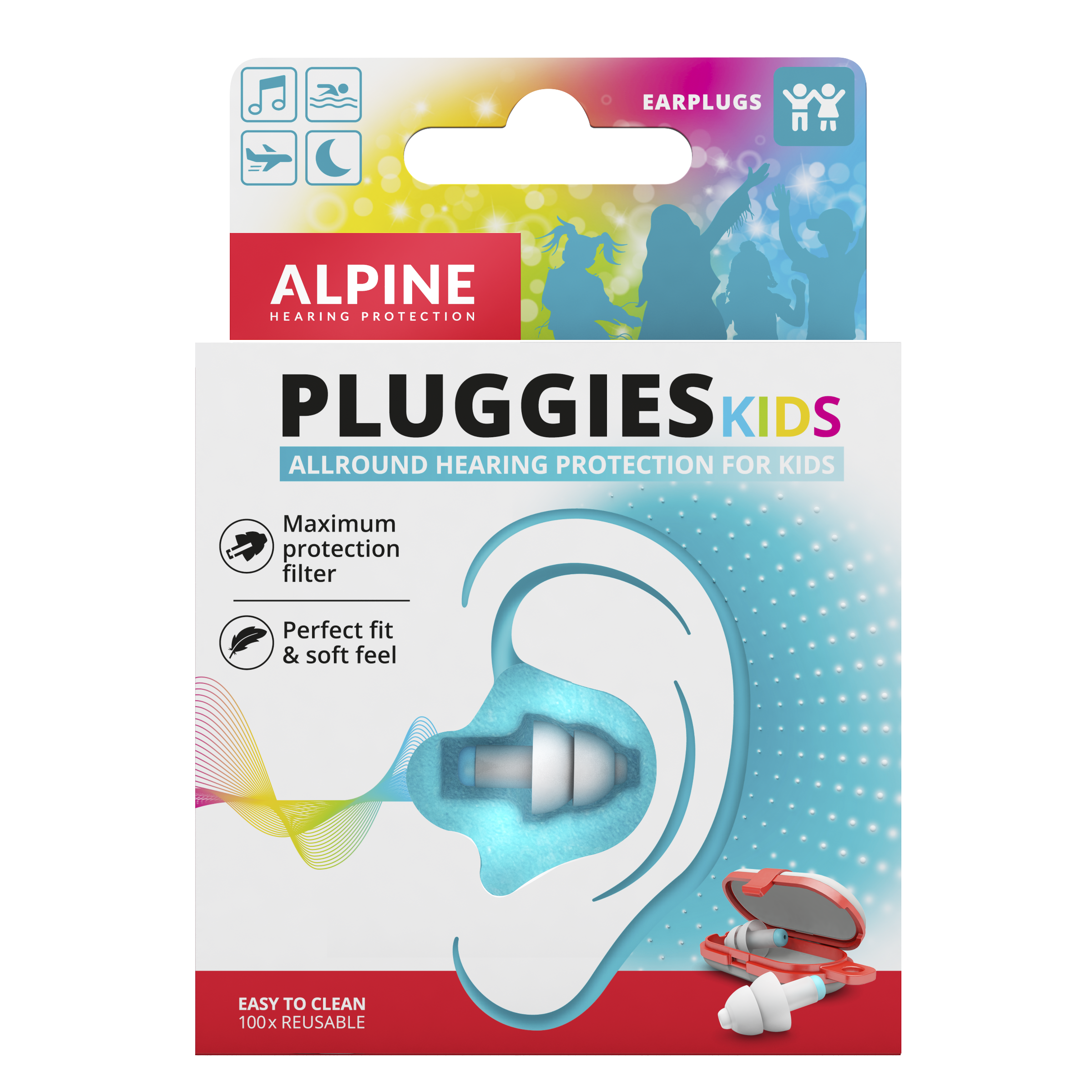 Gehörschutz Alpine Pluggies Kids