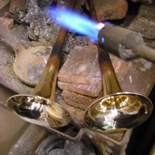 B Drehventiltrompete Josef Monke Gillhaus Z heavy roh