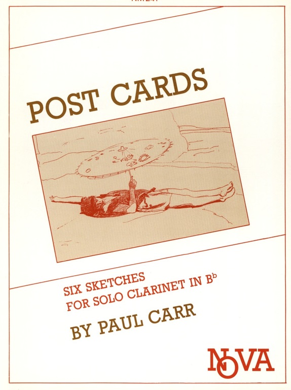 Post Cards - Carr, Klarinette