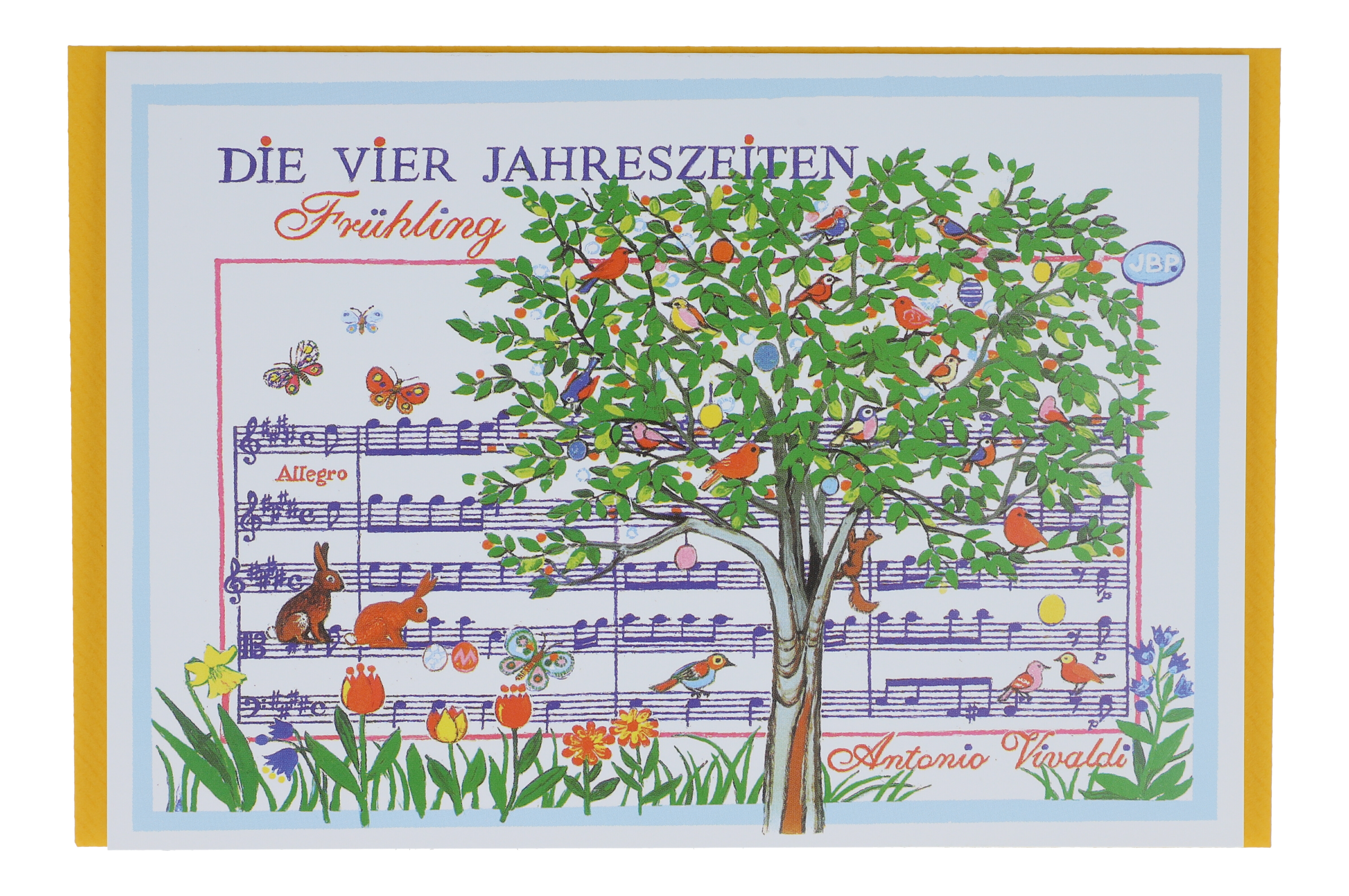 Doppelkarten - 4 Jahreszeiten; Frühling